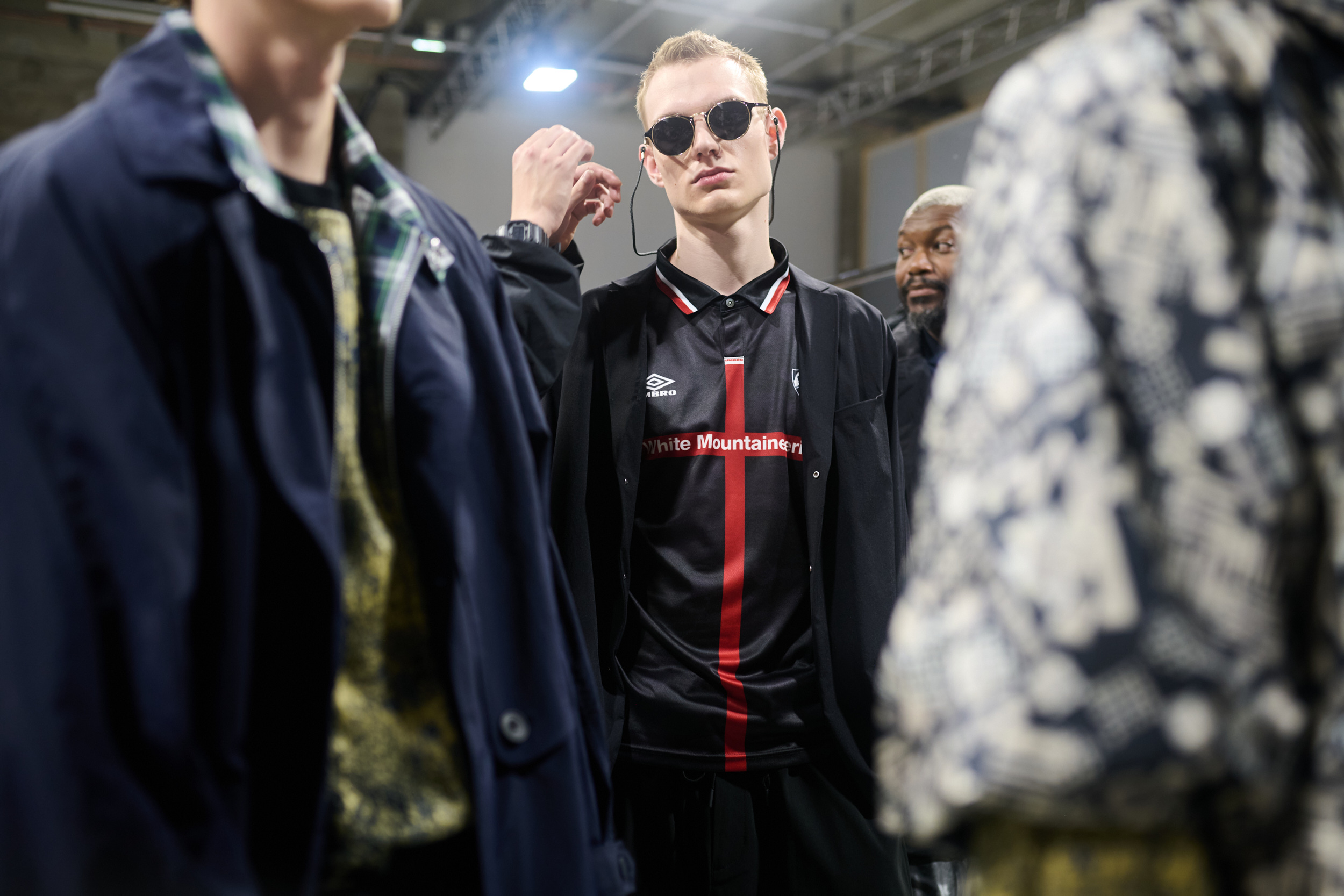 White Mountaineering  Spring 2025 Men's Fashion Show Backstage