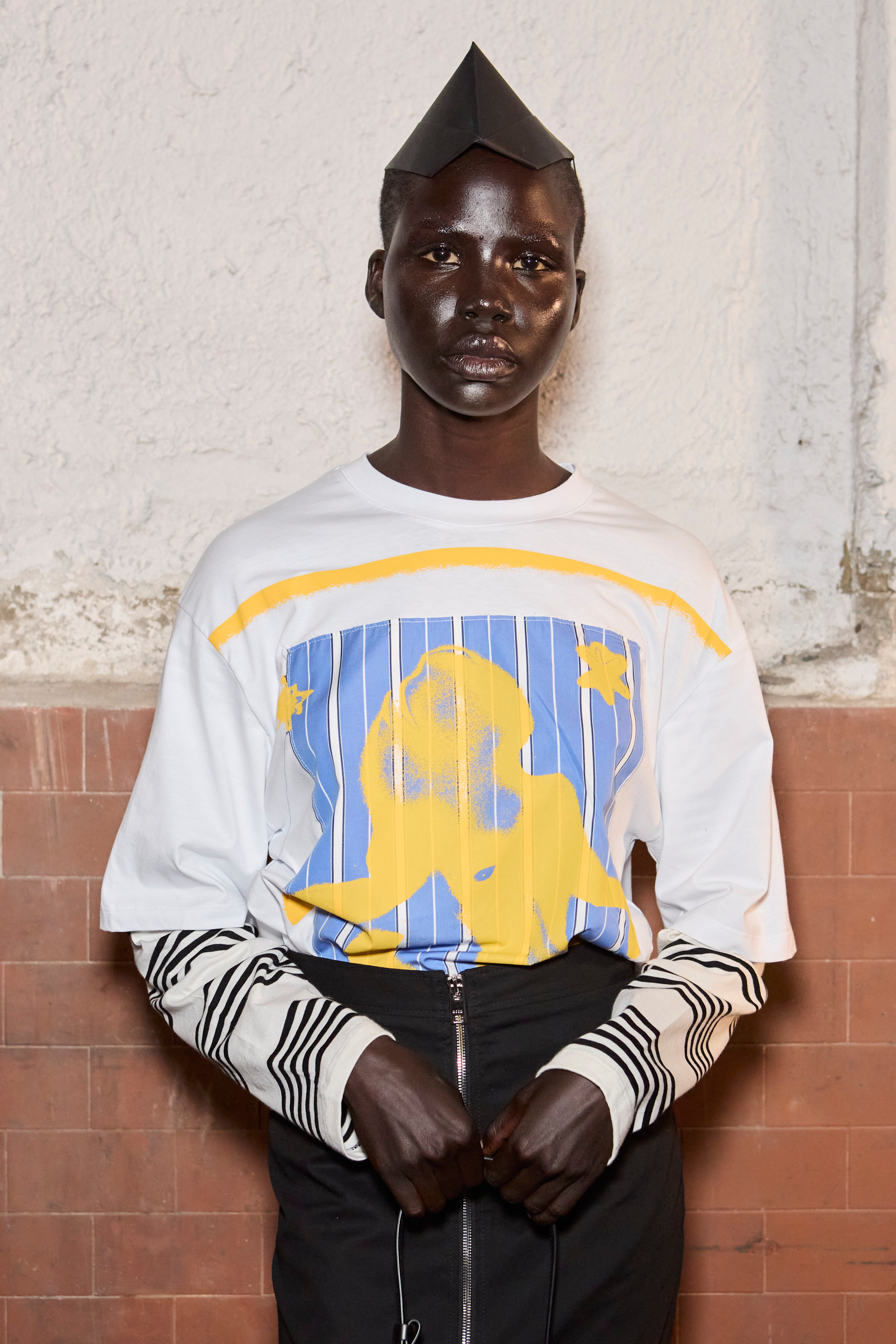 Msgm  Spring 2025 Men's Fashion Show Backstage