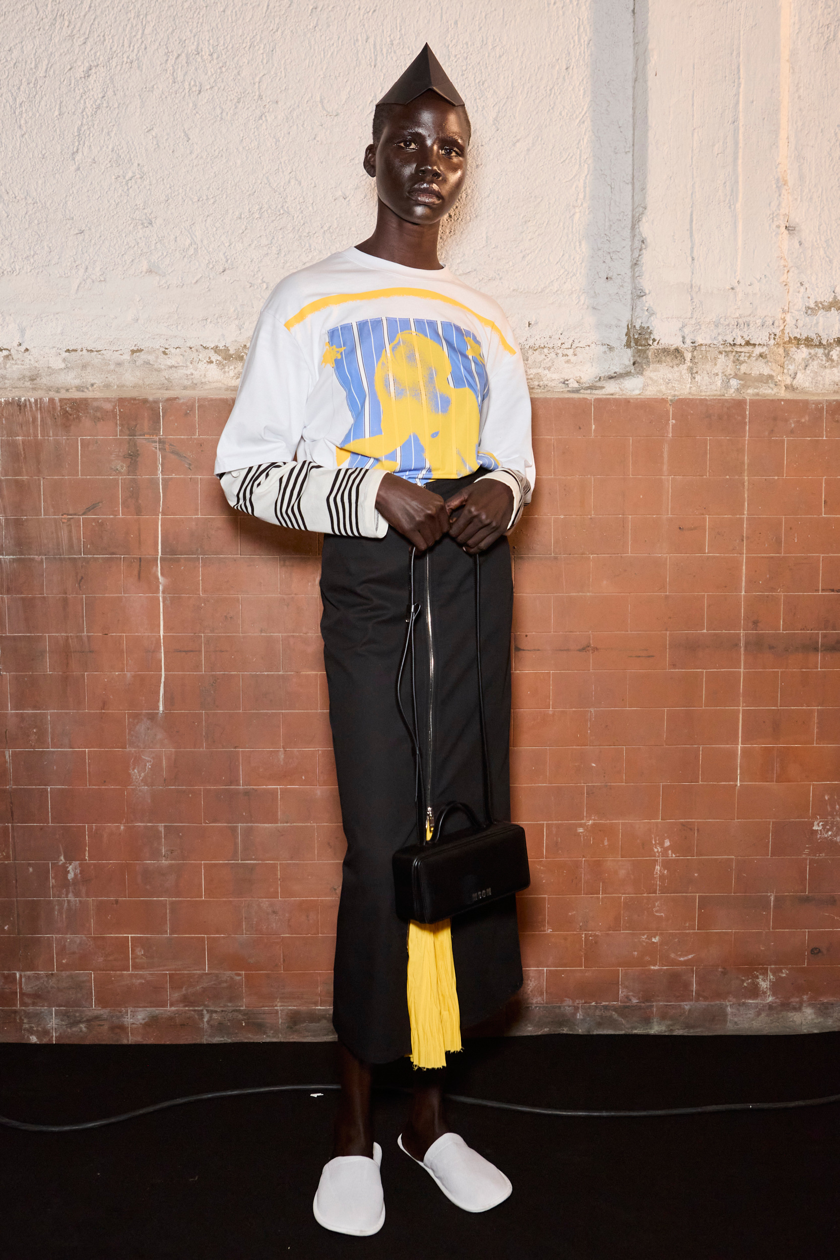 Msgm  Spring 2025 Men's Fashion Show Backstage