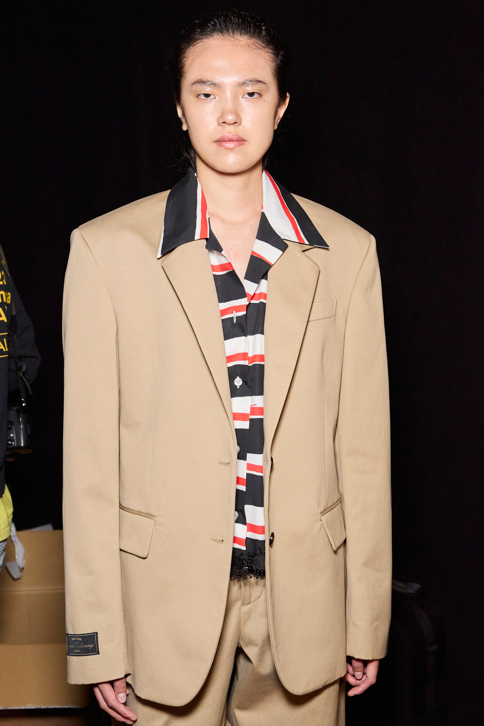 Msgm  Spring 2025 Men's Fashion Show Backstage