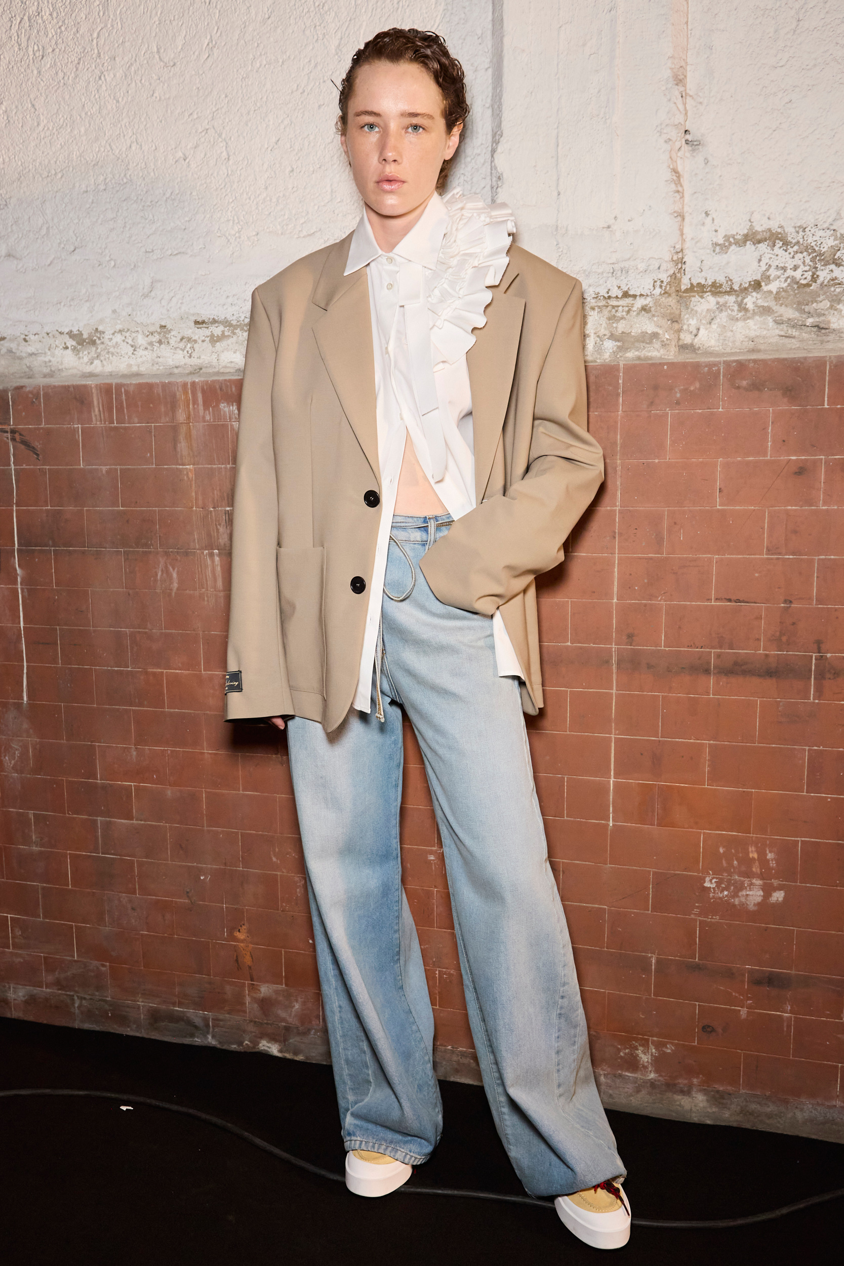 Msgm  Spring 2025 Men's Fashion Show Backstage