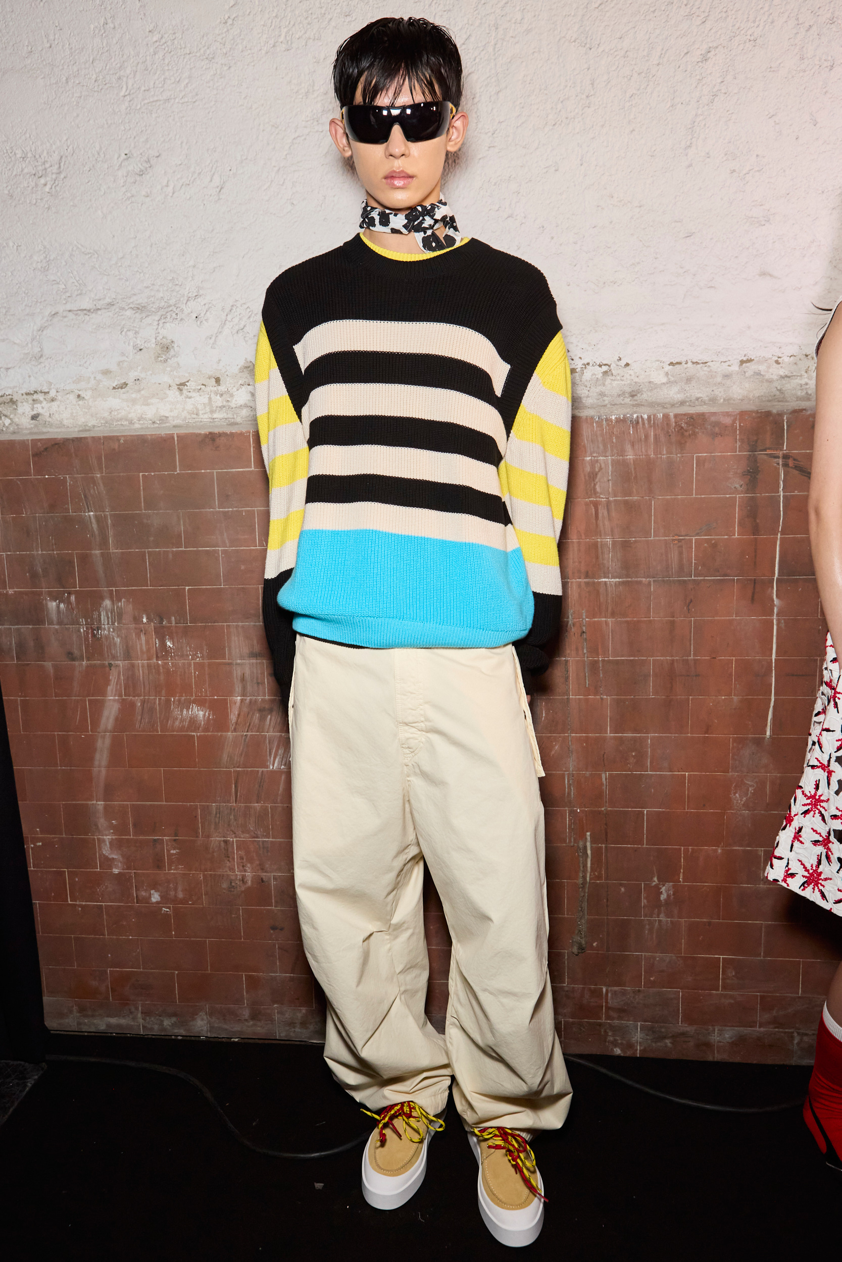 Msgm  Spring 2025 Men's Fashion Show Backstage