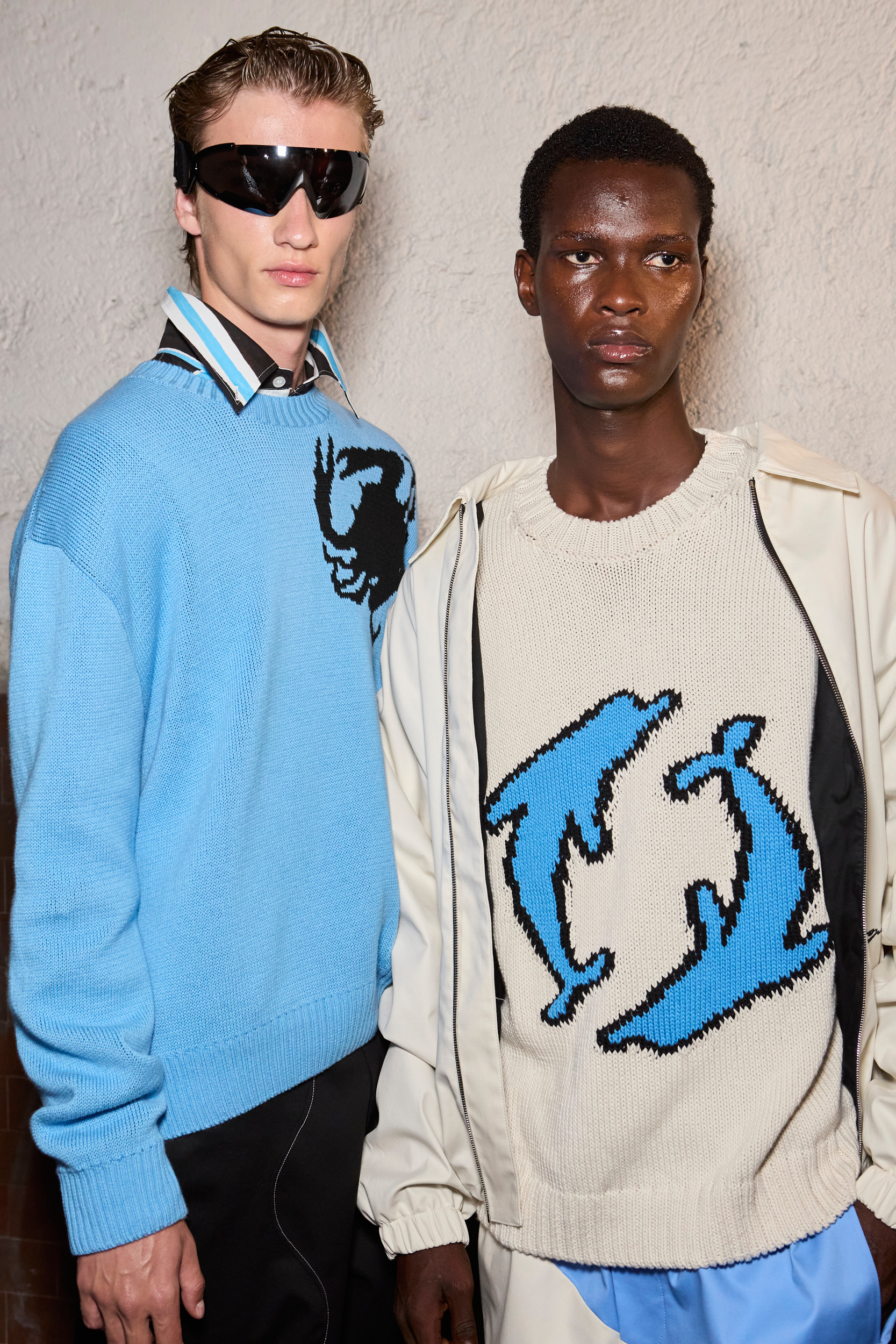 Msgm  Spring 2025 Men's Fashion Show Backstage