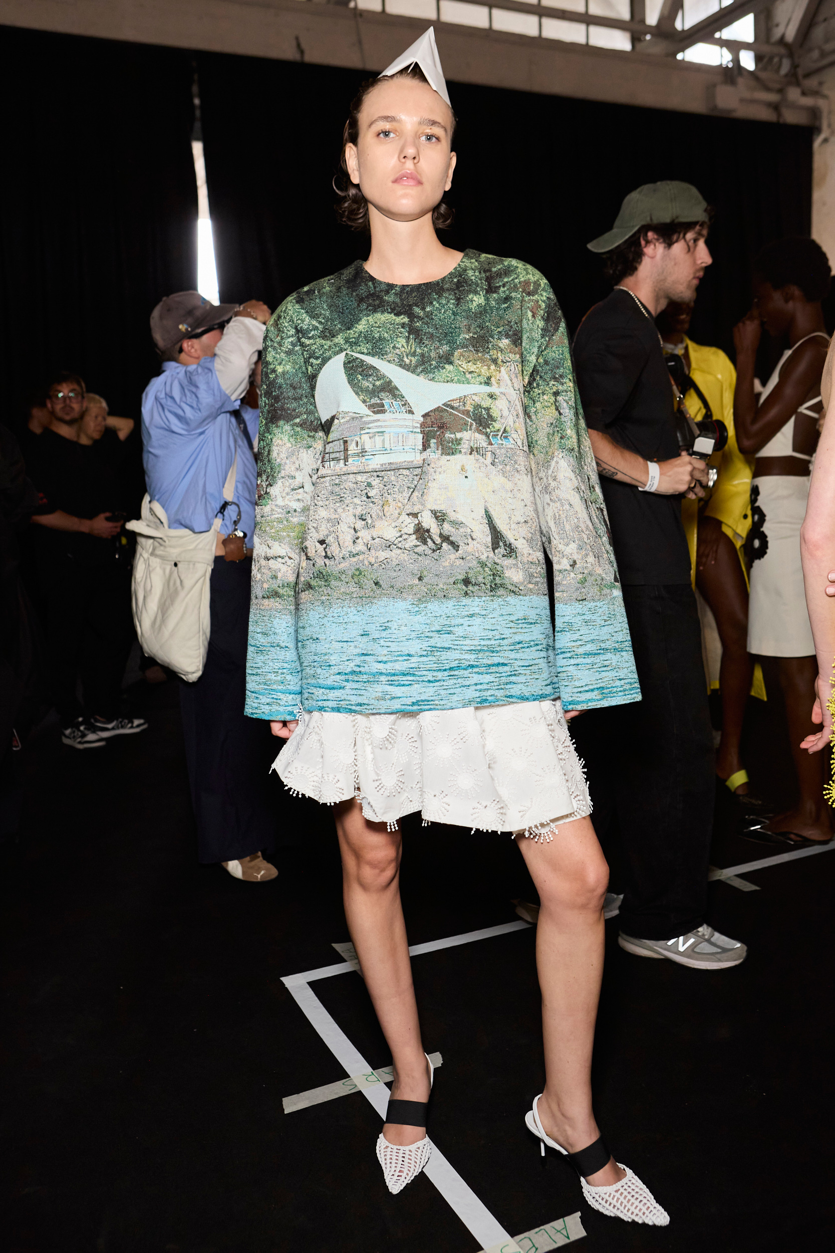 Msgm  Spring 2025 Men's Fashion Show Backstage