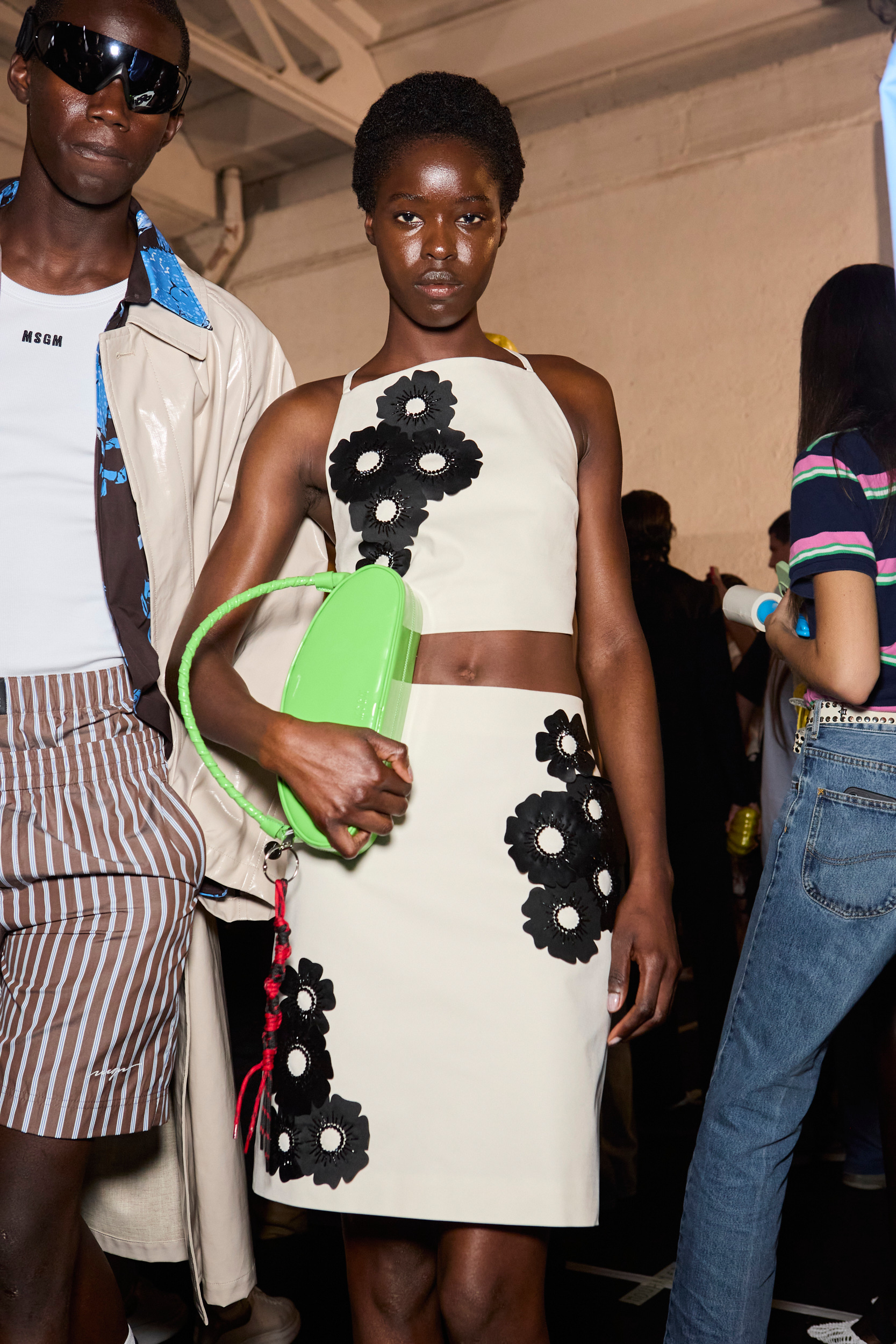 Msgm  Spring 2025 Men's Fashion Show Backstage