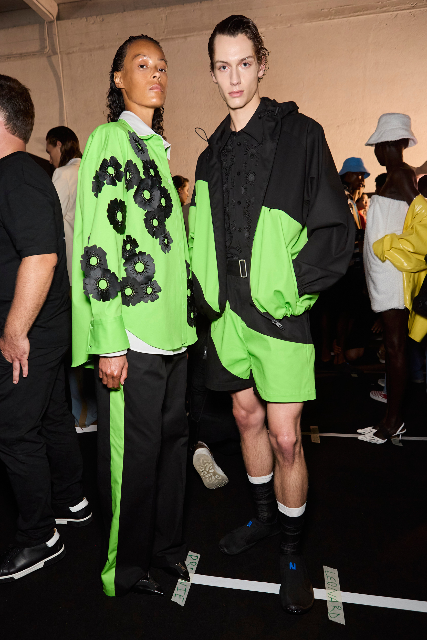 Msgm  Spring 2025 Men's Fashion Show Backstage