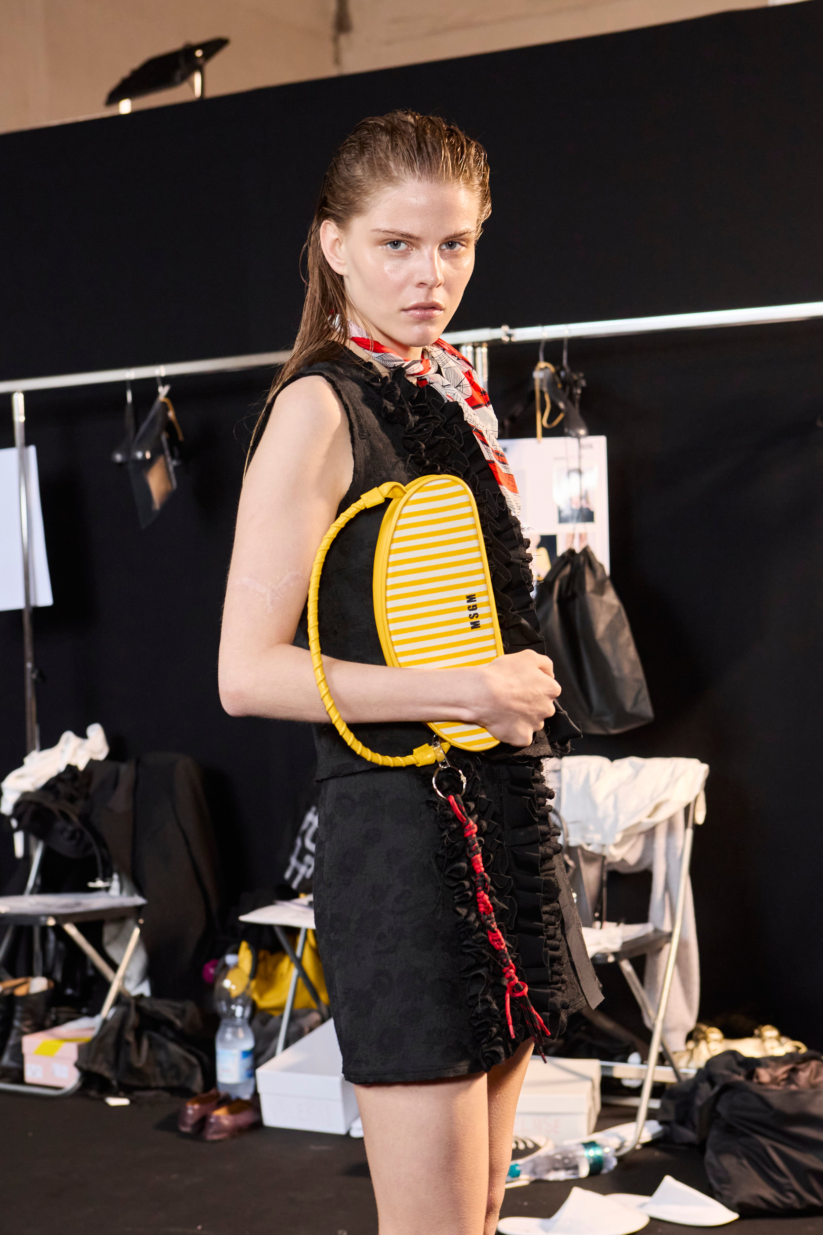 Msgm  Spring 2025 Men's Fashion Show Backstage