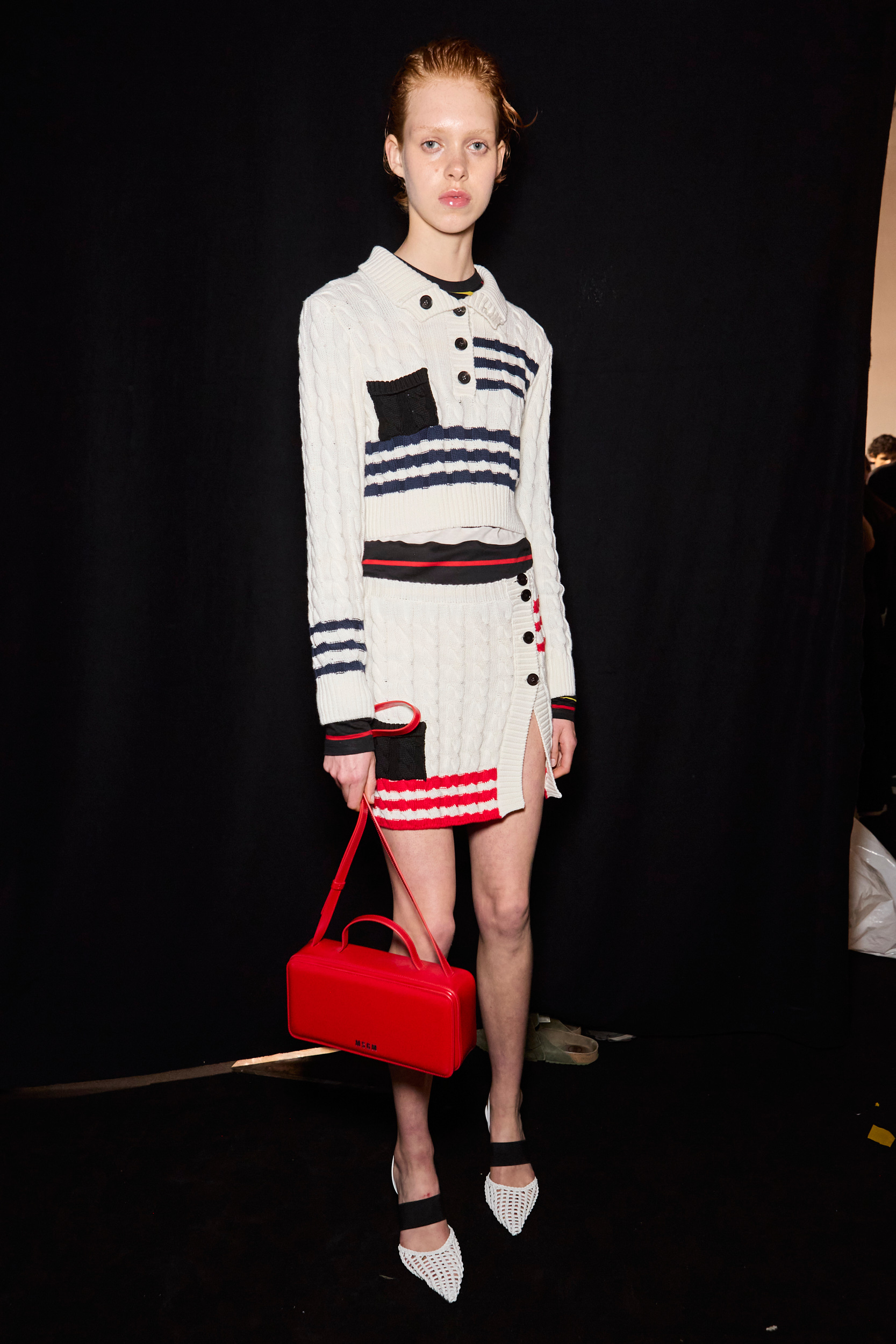 Msgm  Spring 2025 Men's Fashion Show Backstage