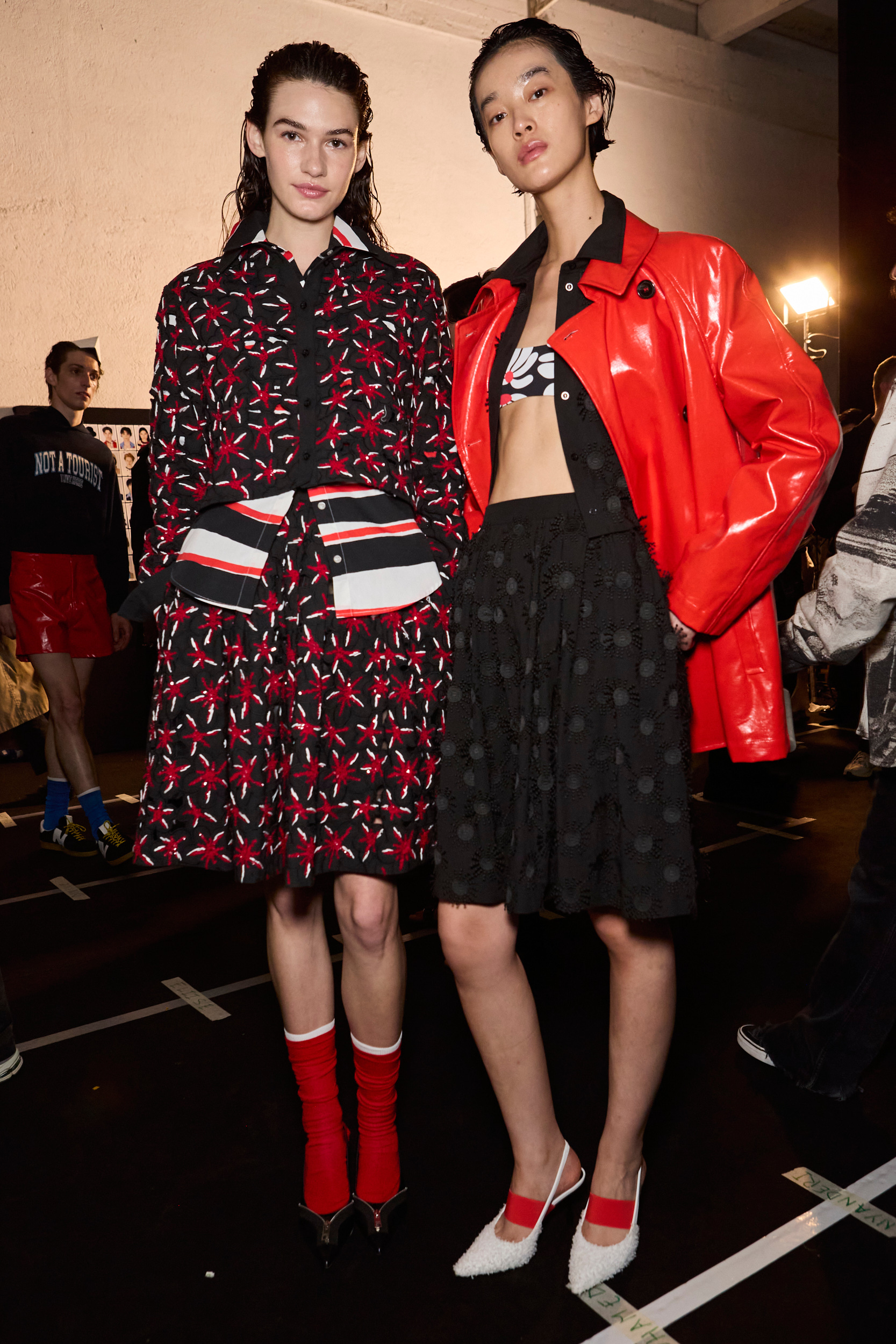 Msgm  Spring 2025 Men's Fashion Show Backstage