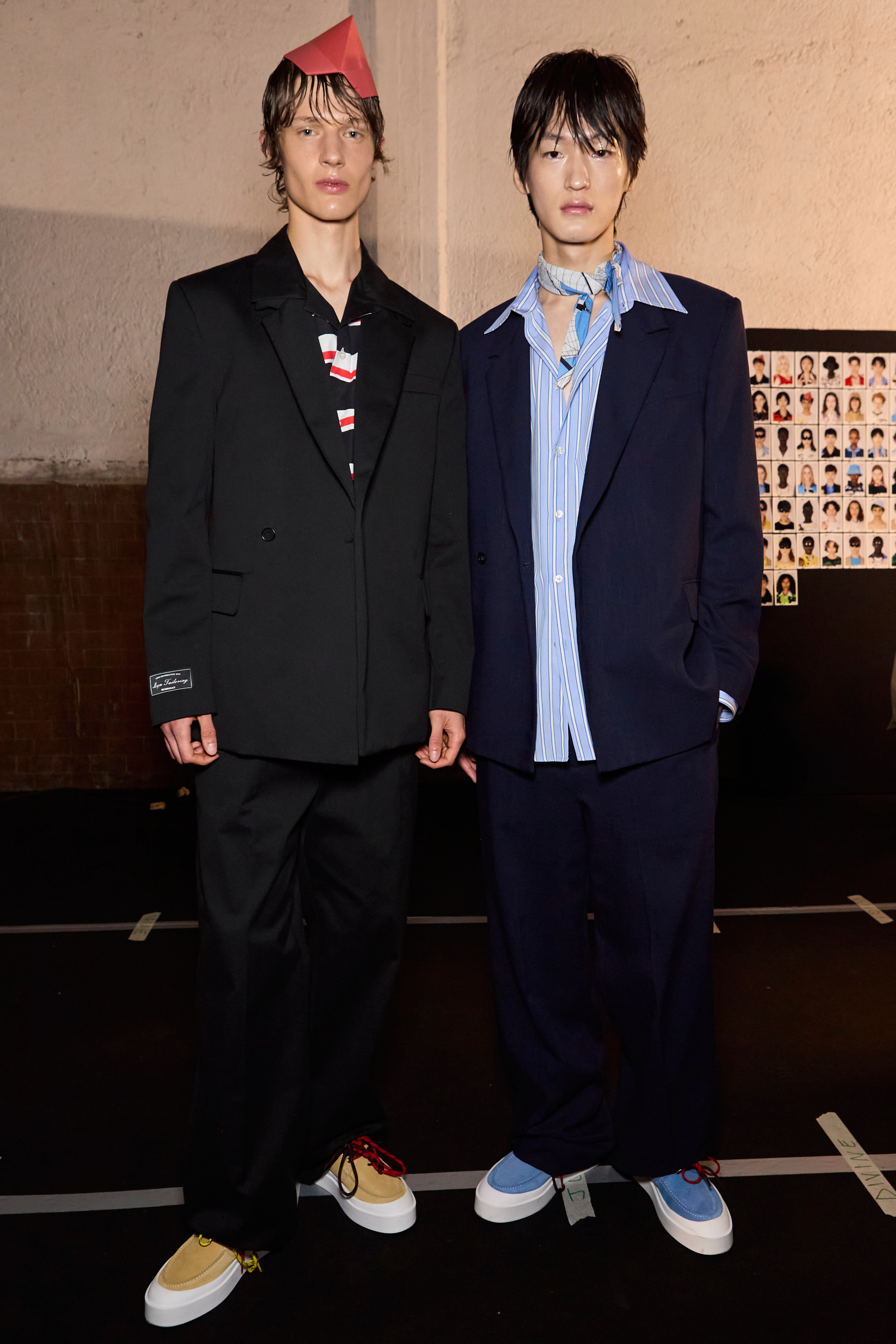 Msgm  Spring 2025 Men's Fashion Show Backstage