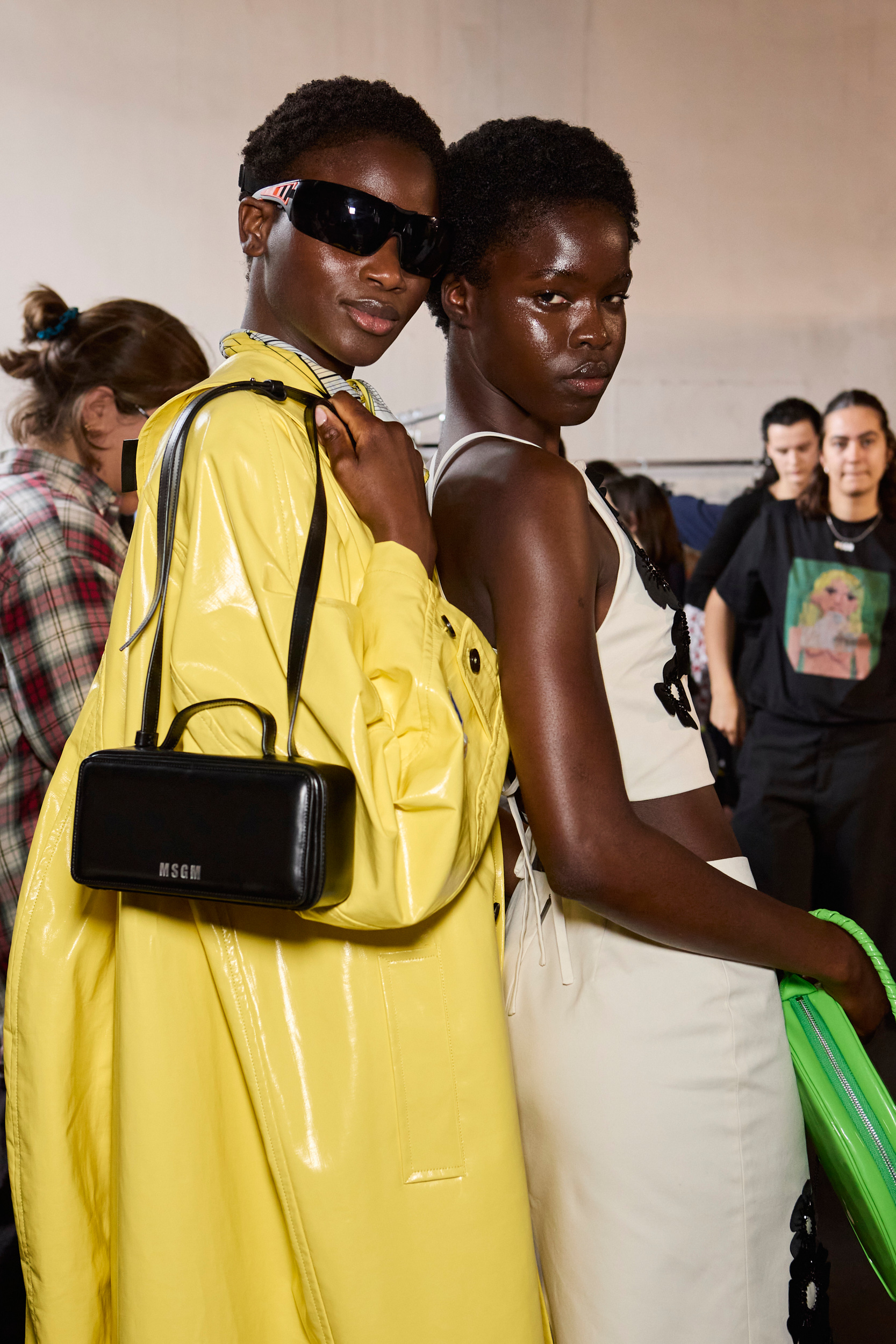 Msgm  Spring 2025 Men's Fashion Show Backstage