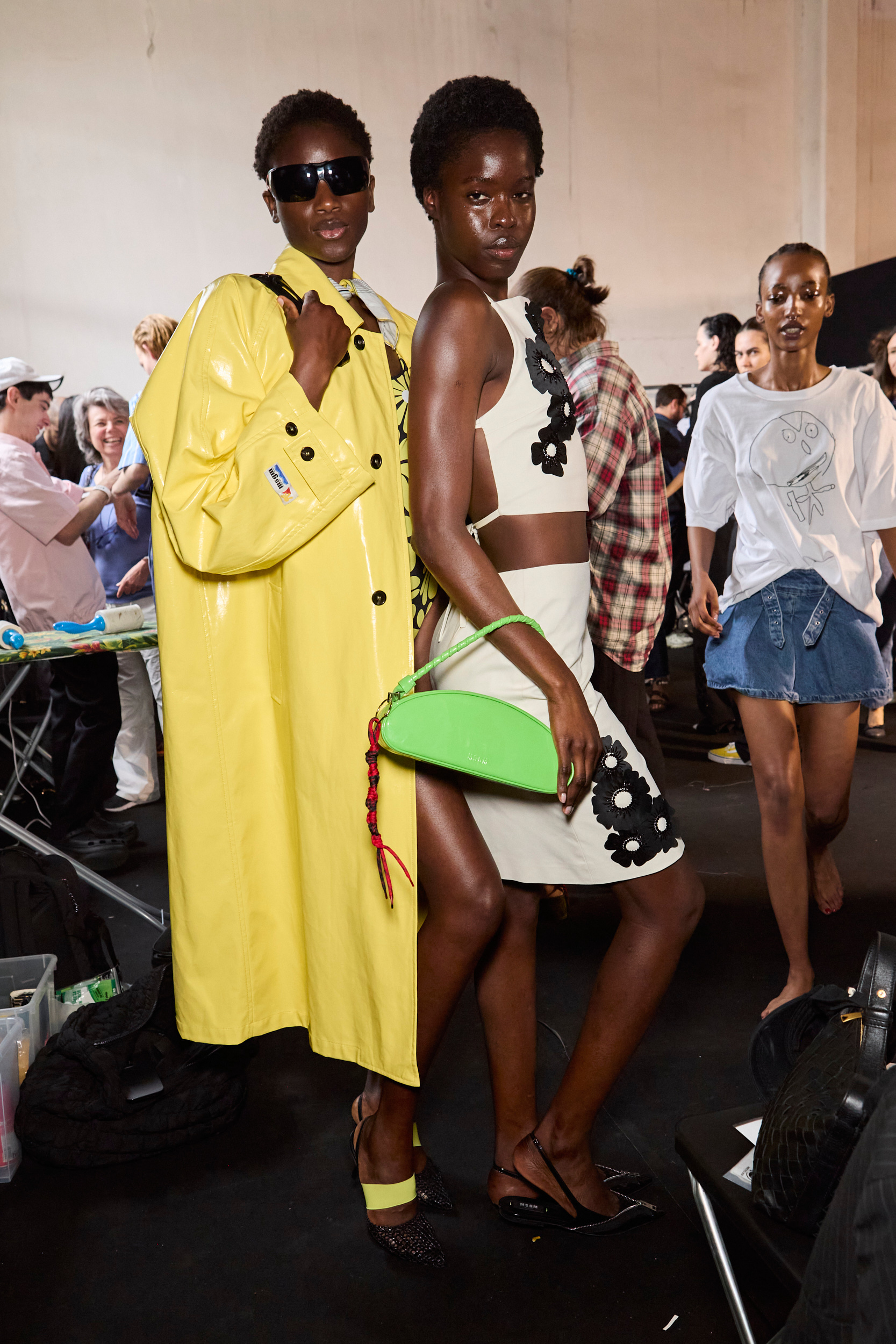 Msgm  Spring 2025 Men's Fashion Show Backstage