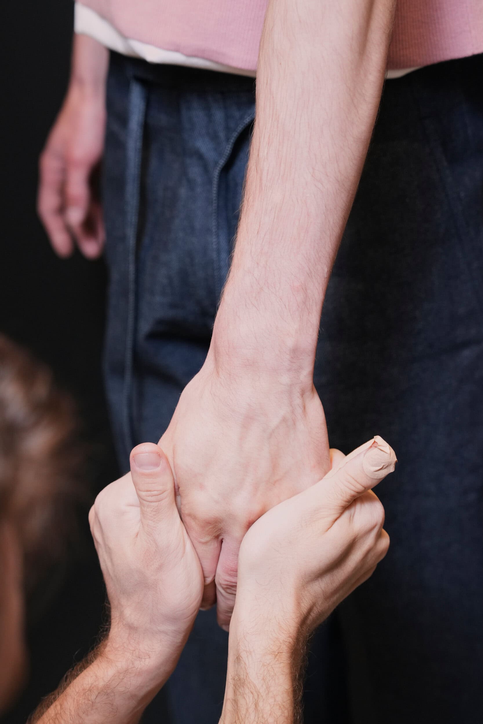 Neil Barrett  Spring 2025 Men's Fashion Show Backstage