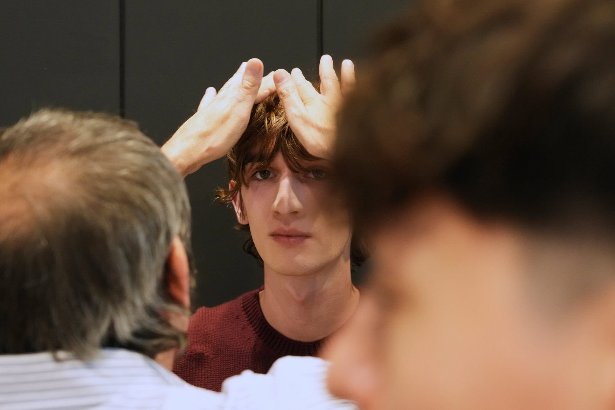 Neil Barrett  Spring 2025 Men's Fashion Show Backstage