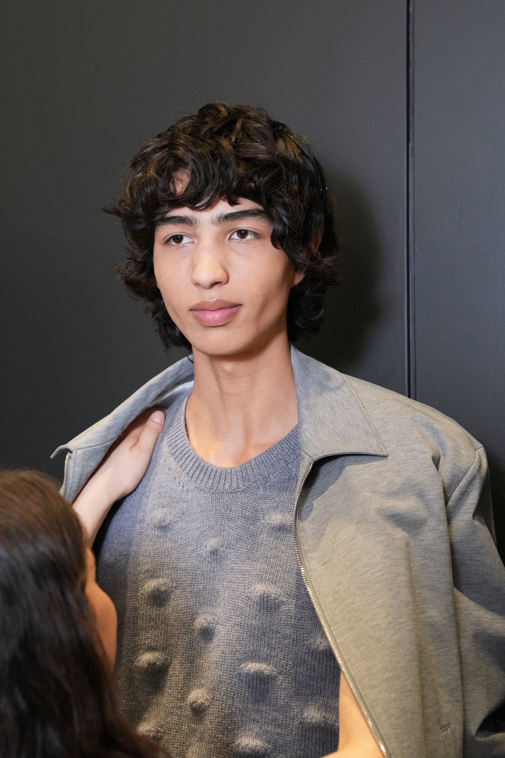 Neil Barrett  Spring 2025 Men's Fashion Show Backstage