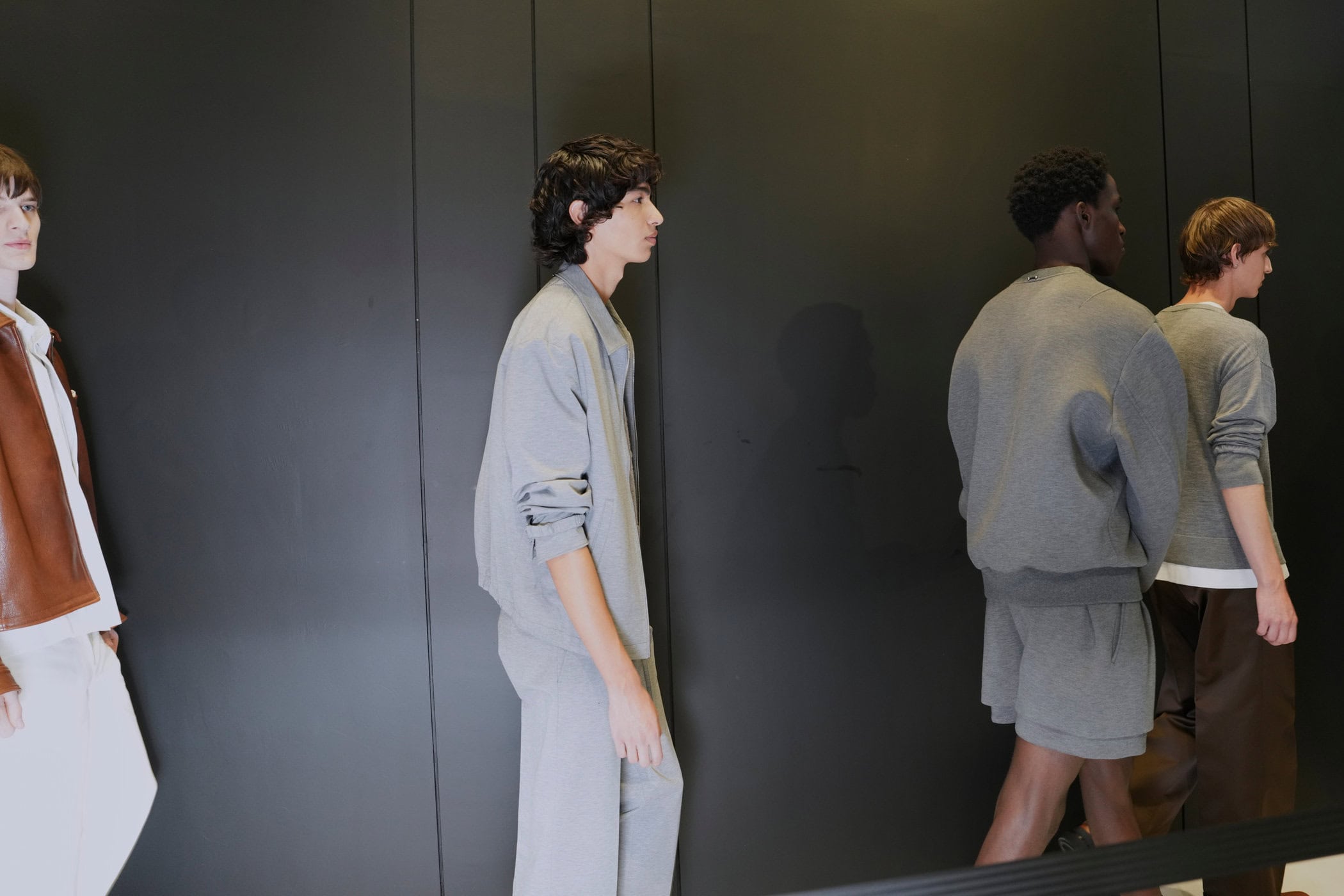 Neil Barrett  Spring 2025 Men's Fashion Show Backstage