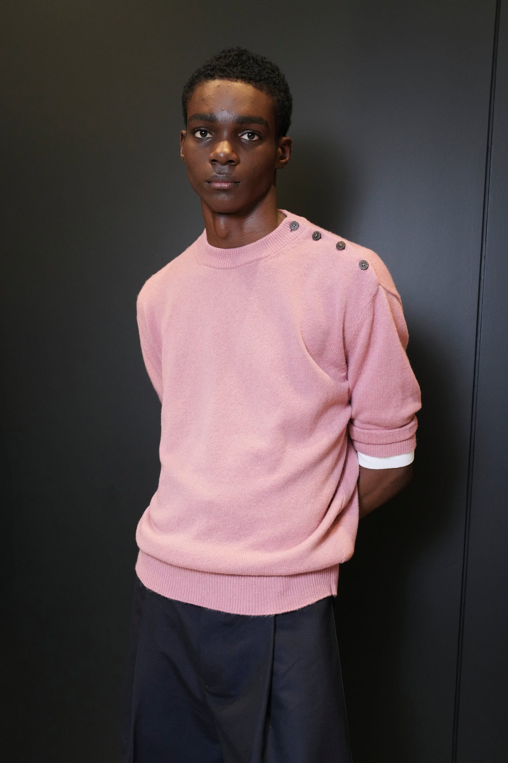 Neil Barrett  Spring 2025 Men's Fashion Show Backstage