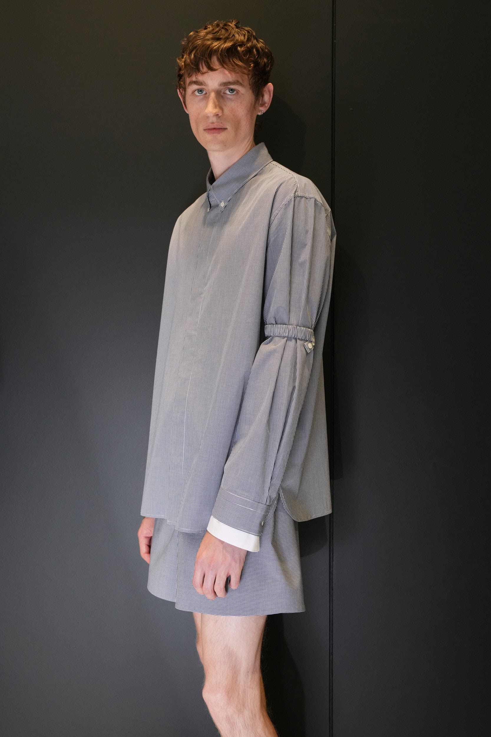 Neil Barrett  Spring 2025 Men's Fashion Show Backstage