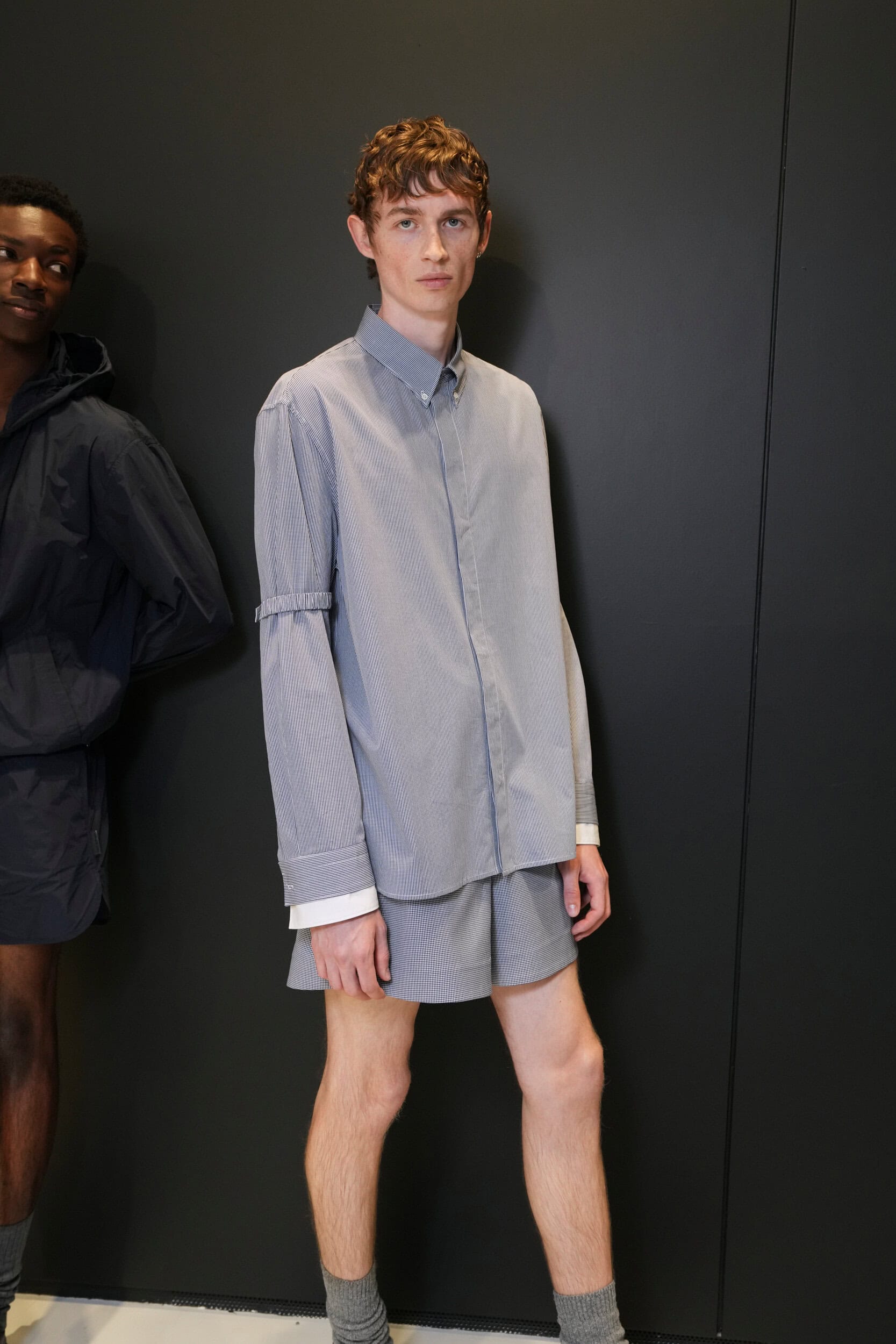 Neil Barrett  Spring 2025 Men's Fashion Show Backstage