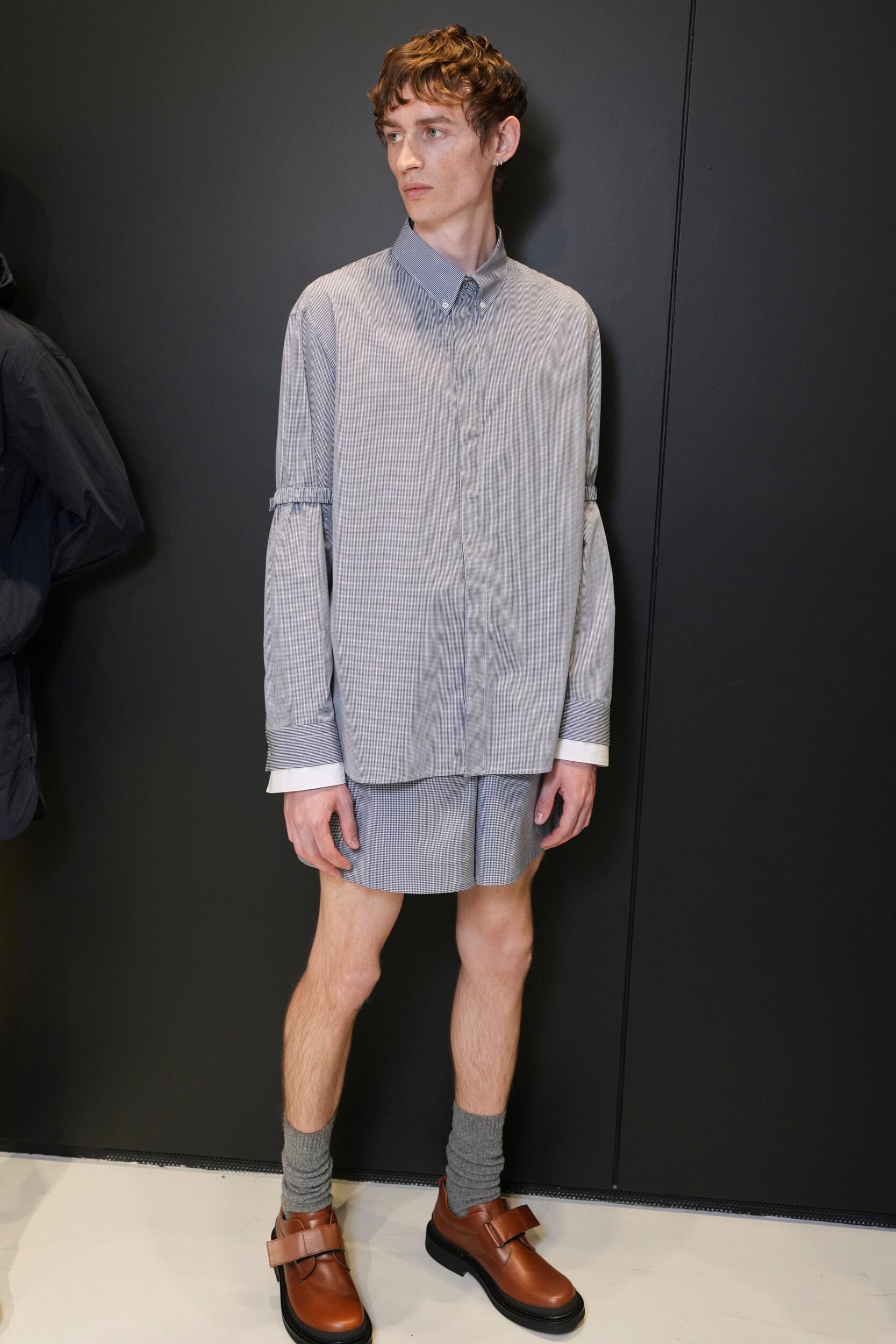 Neil Barrett  Spring 2025 Men's Fashion Show Backstage