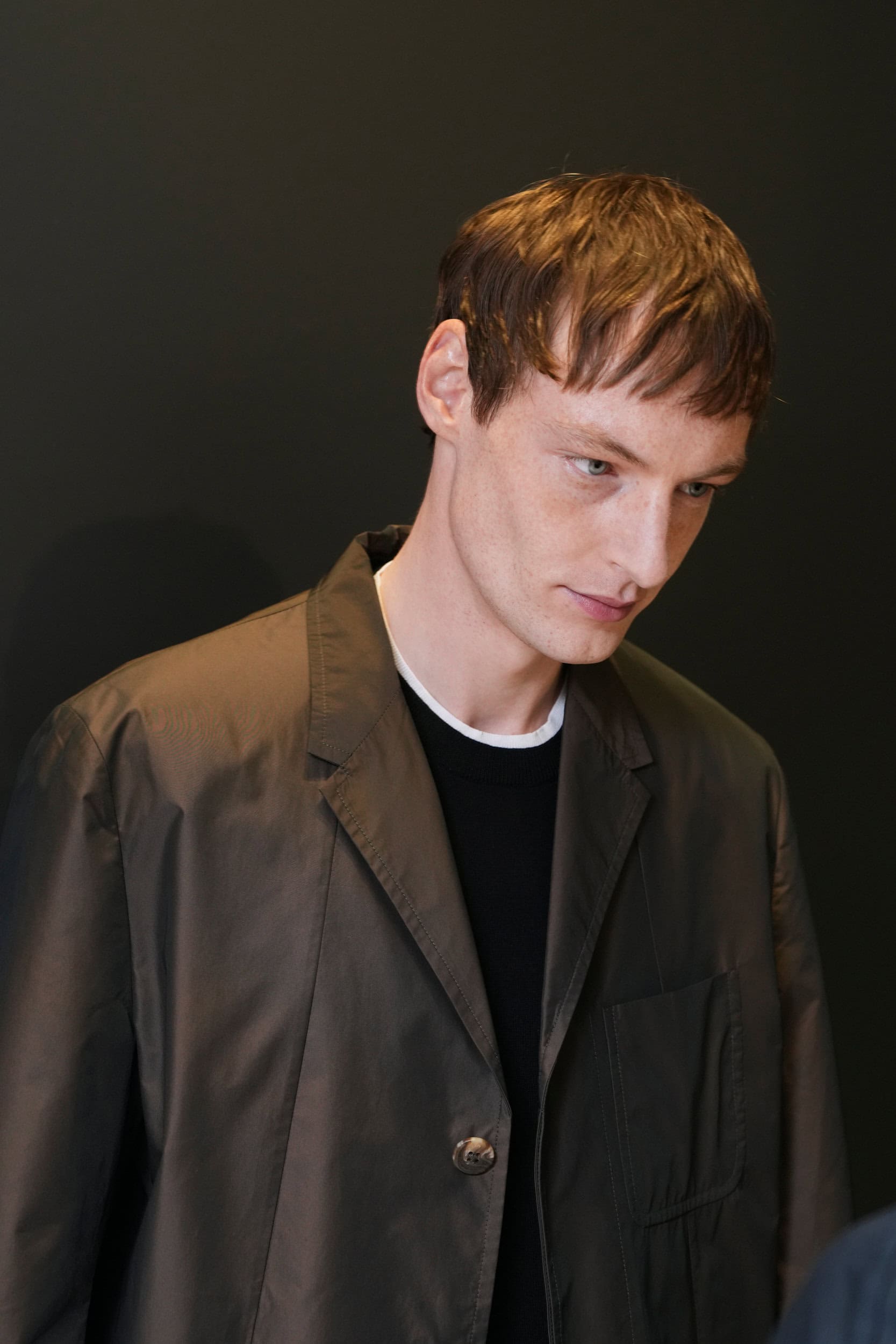 Neil Barrett  Spring 2025 Men's Fashion Show Backstage