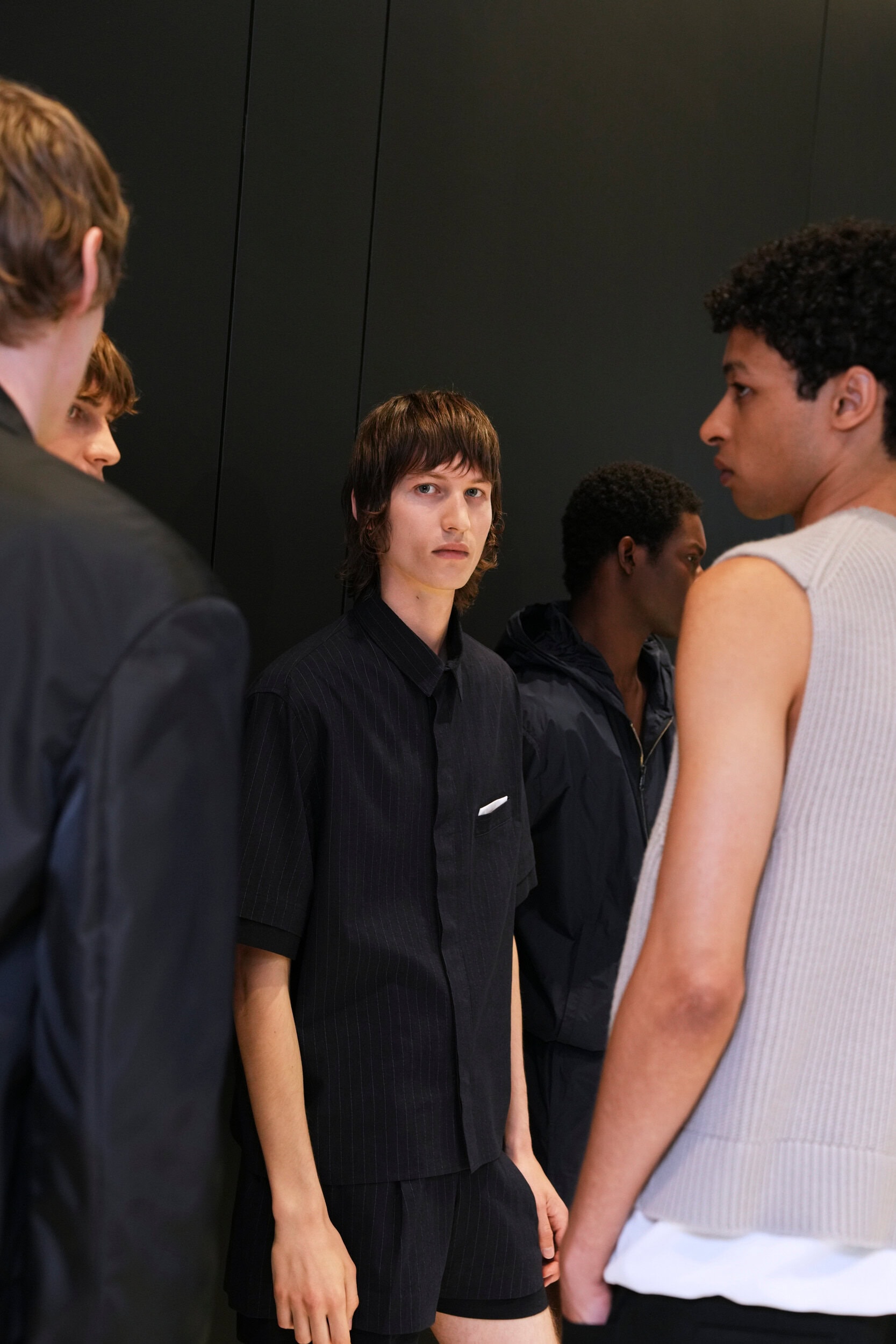 Neil Barrett  Spring 2025 Men's Fashion Show Backstage