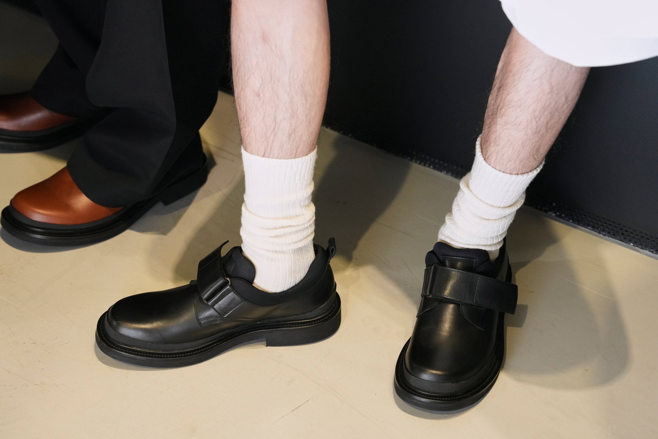 Neil Barrett  Spring 2025 Men's Fashion Show Backstage