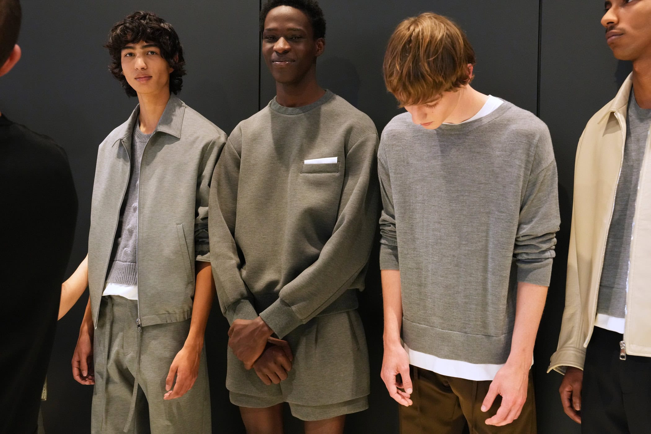 Neil Barrett  Spring 2025 Men's Fashion Show Backstage