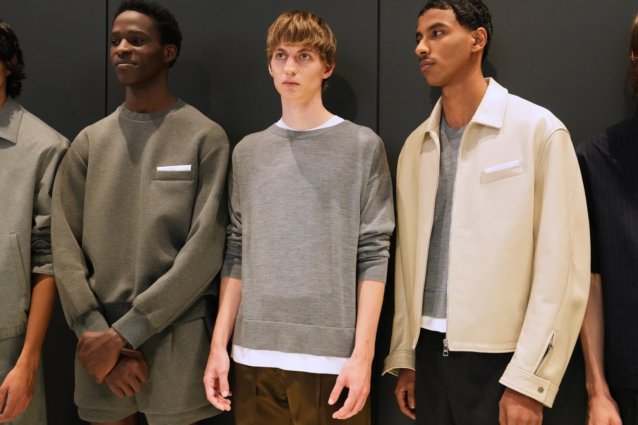 Neil Barrett  Spring 2025 Men's Fashion Show Backstage