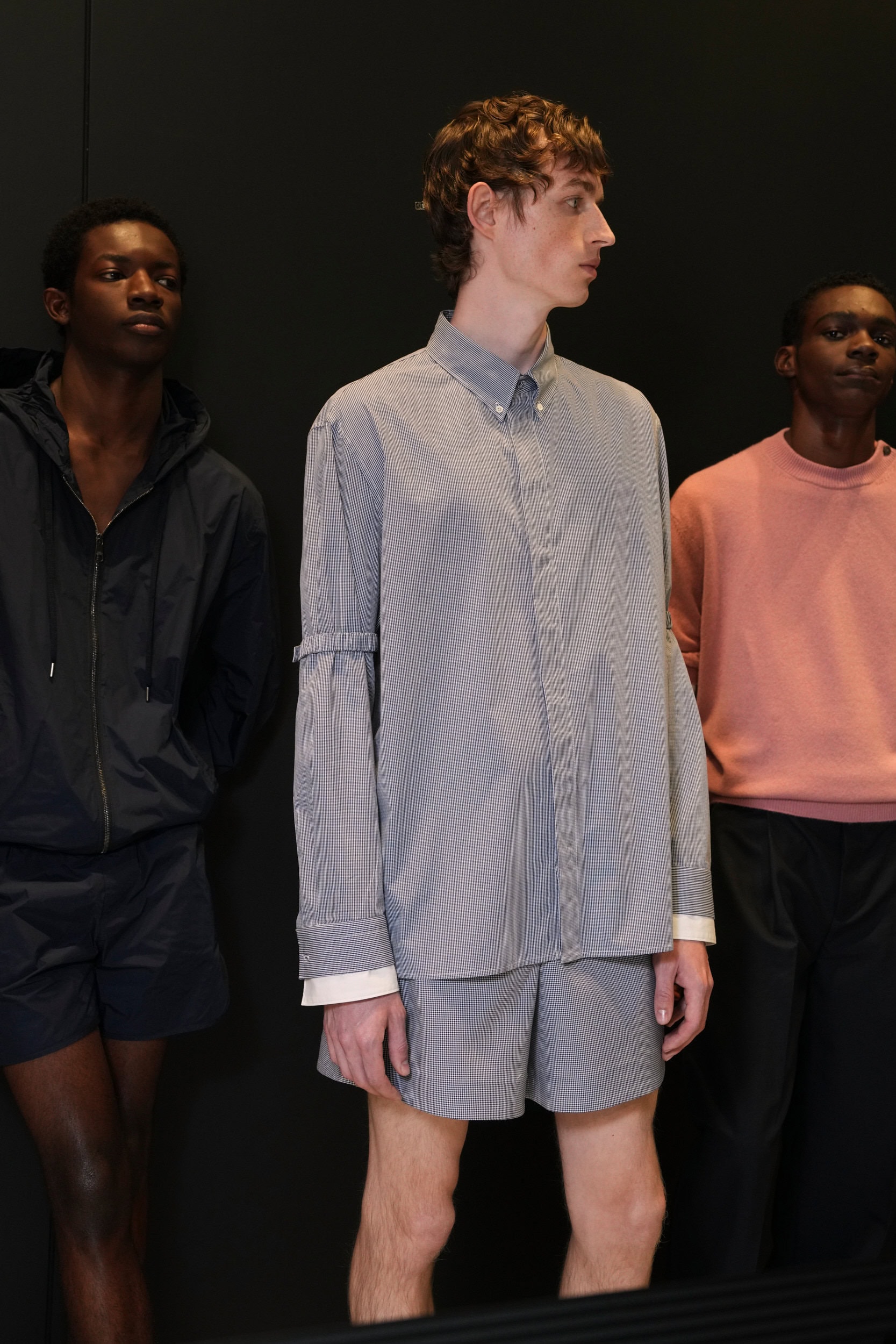 Neil Barrett  Spring 2025 Men's Fashion Show Backstage