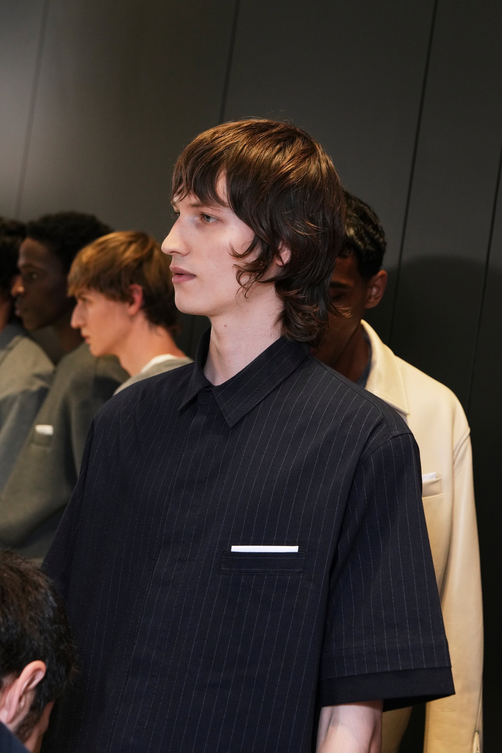 Neil Barrett  Spring 2025 Men's Fashion Show Backstage