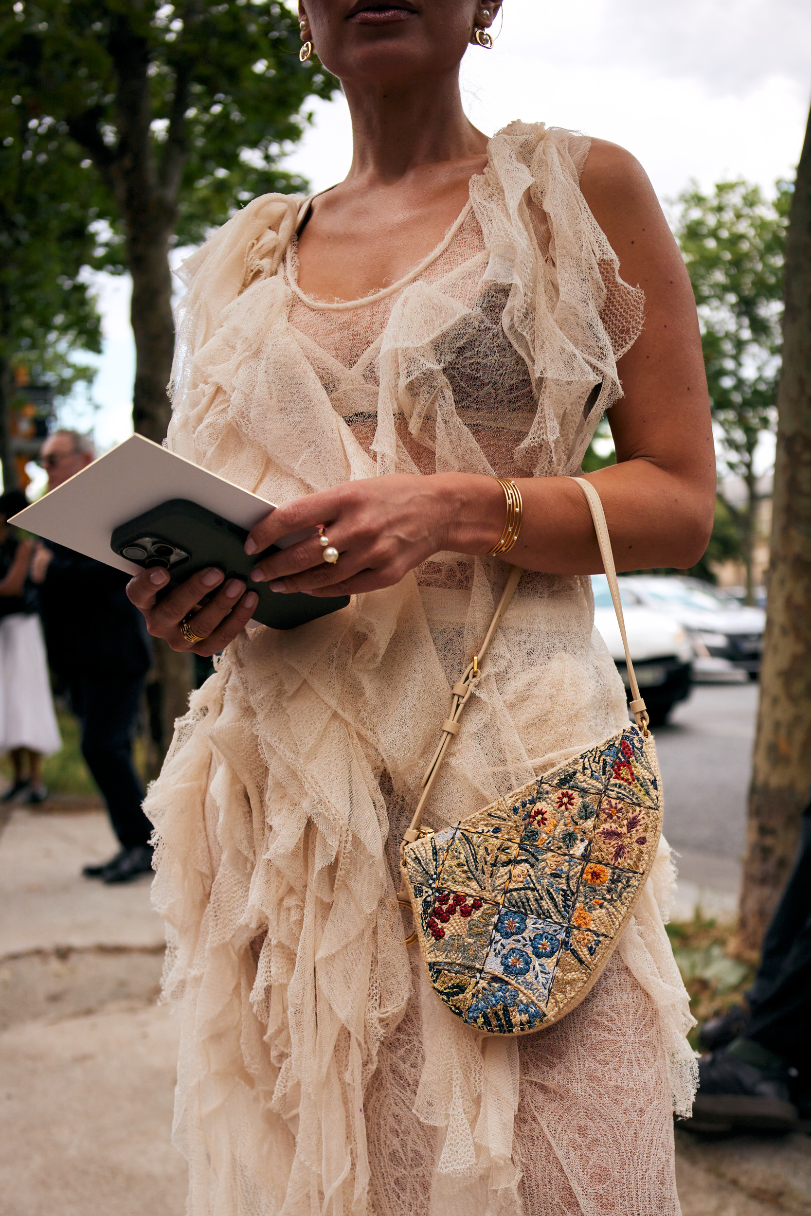 Paris Couture Street Style Fall 2024 Shows