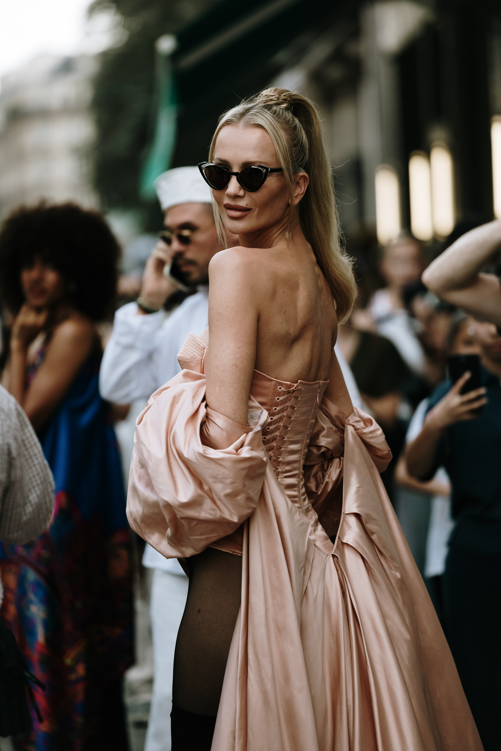 Paris Couture Street Style Fall 2024 Shows