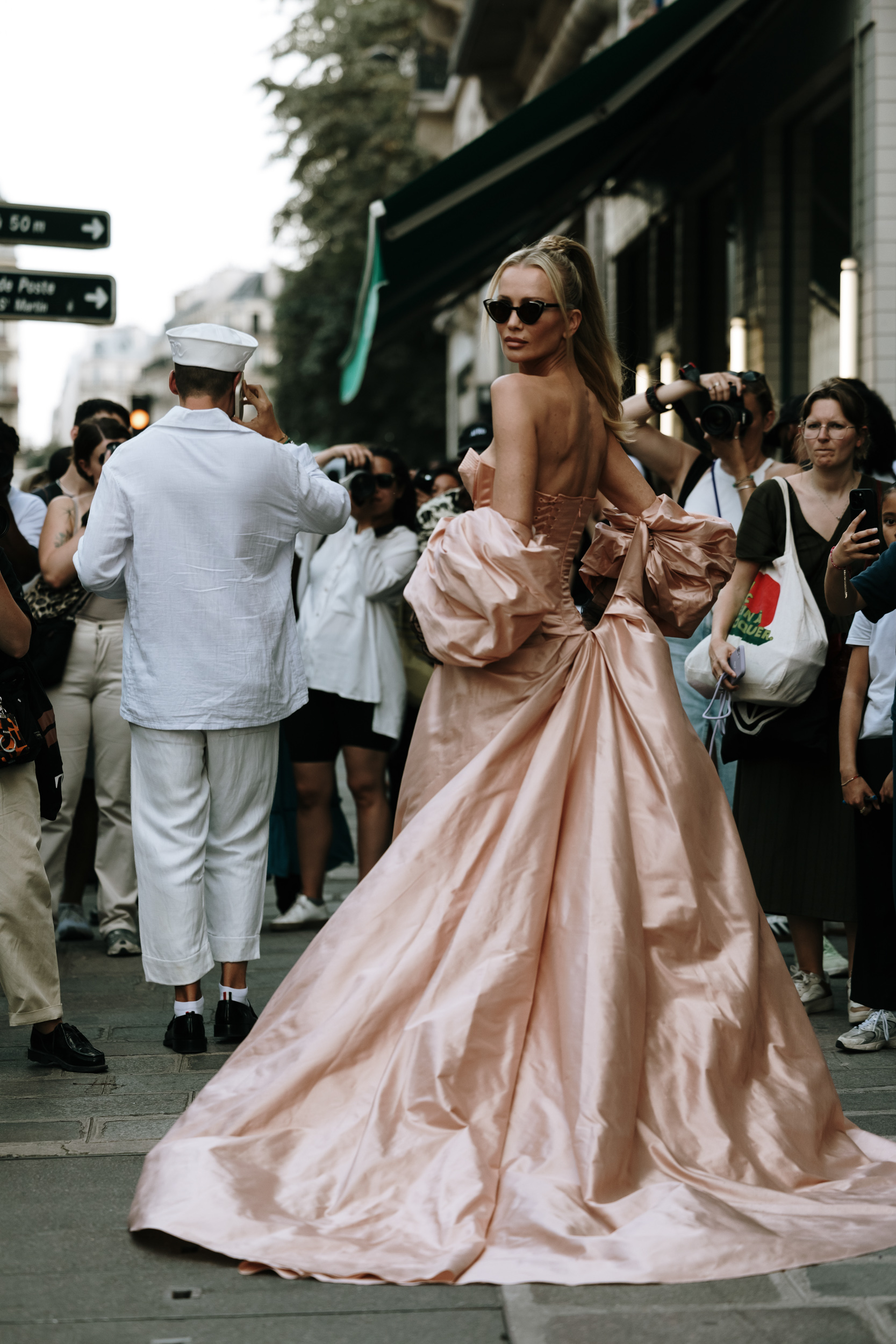 Paris Couture Street Style Fall 2024 Shows