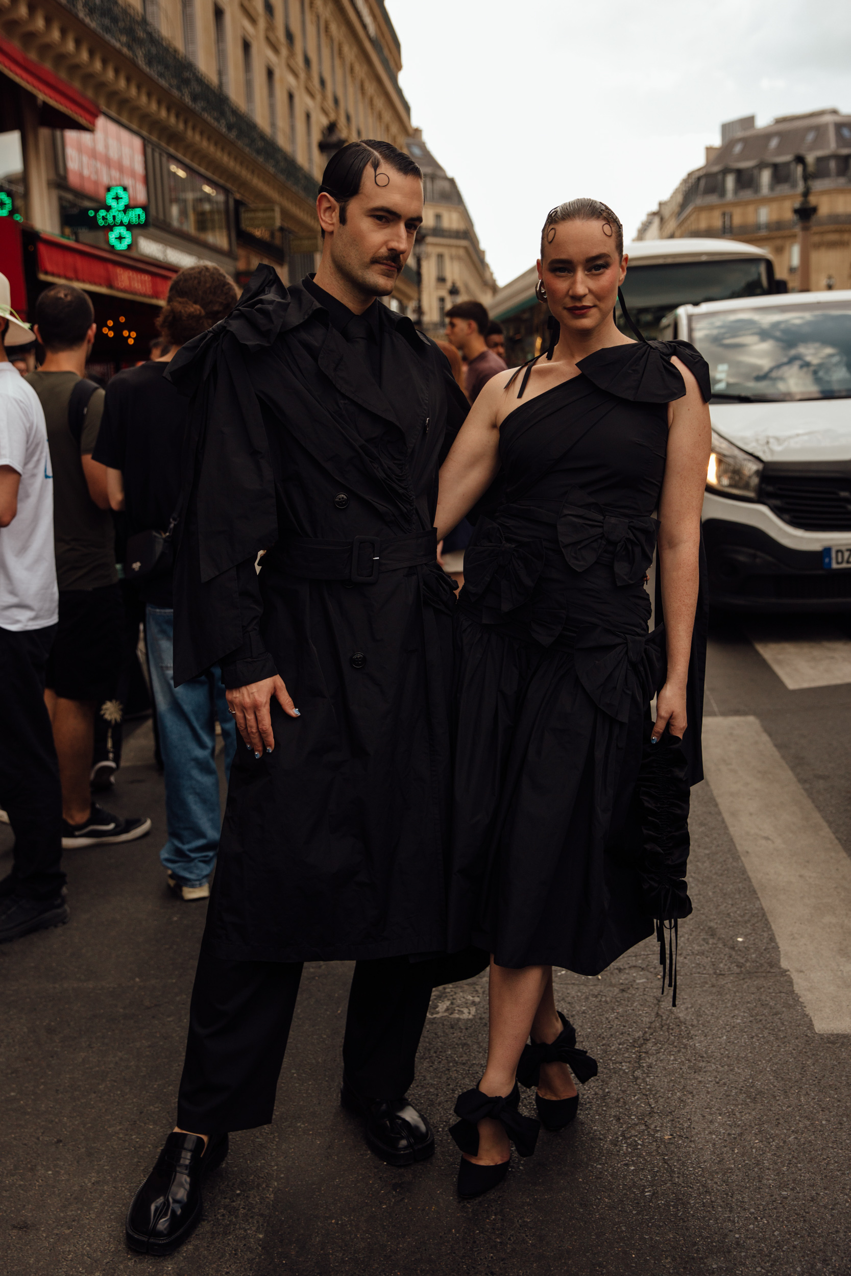 Paris Couture Street Style Fall 2024 Shows