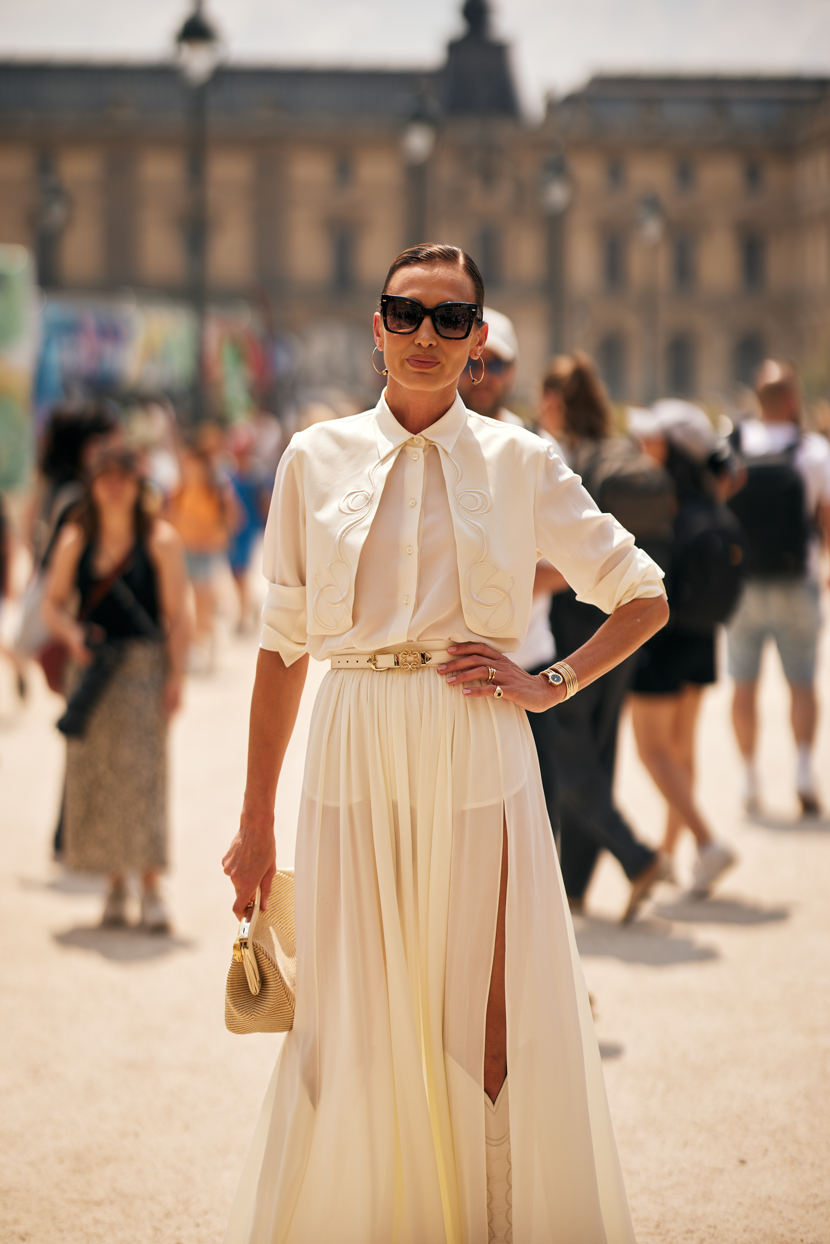 Paris Couture Street Style Fall 2024 Shows