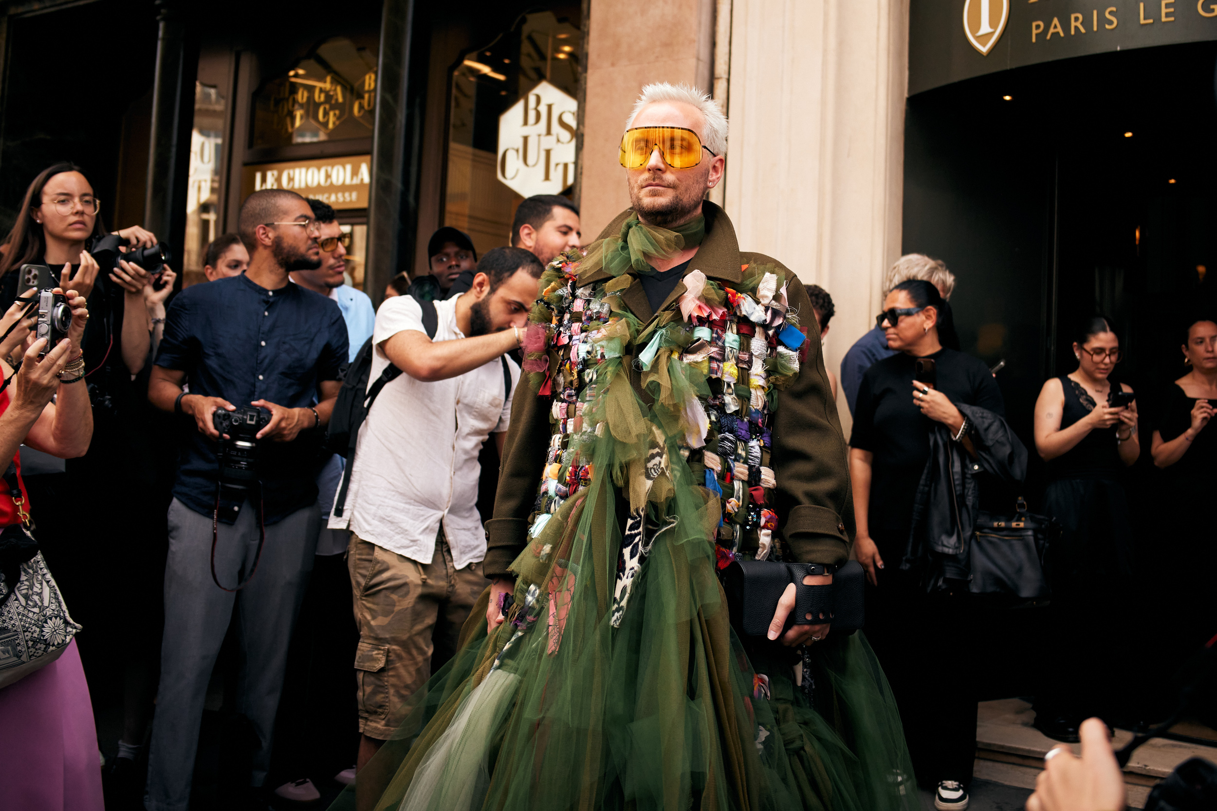 Paris Couture Street Style Fall 2024 Shows