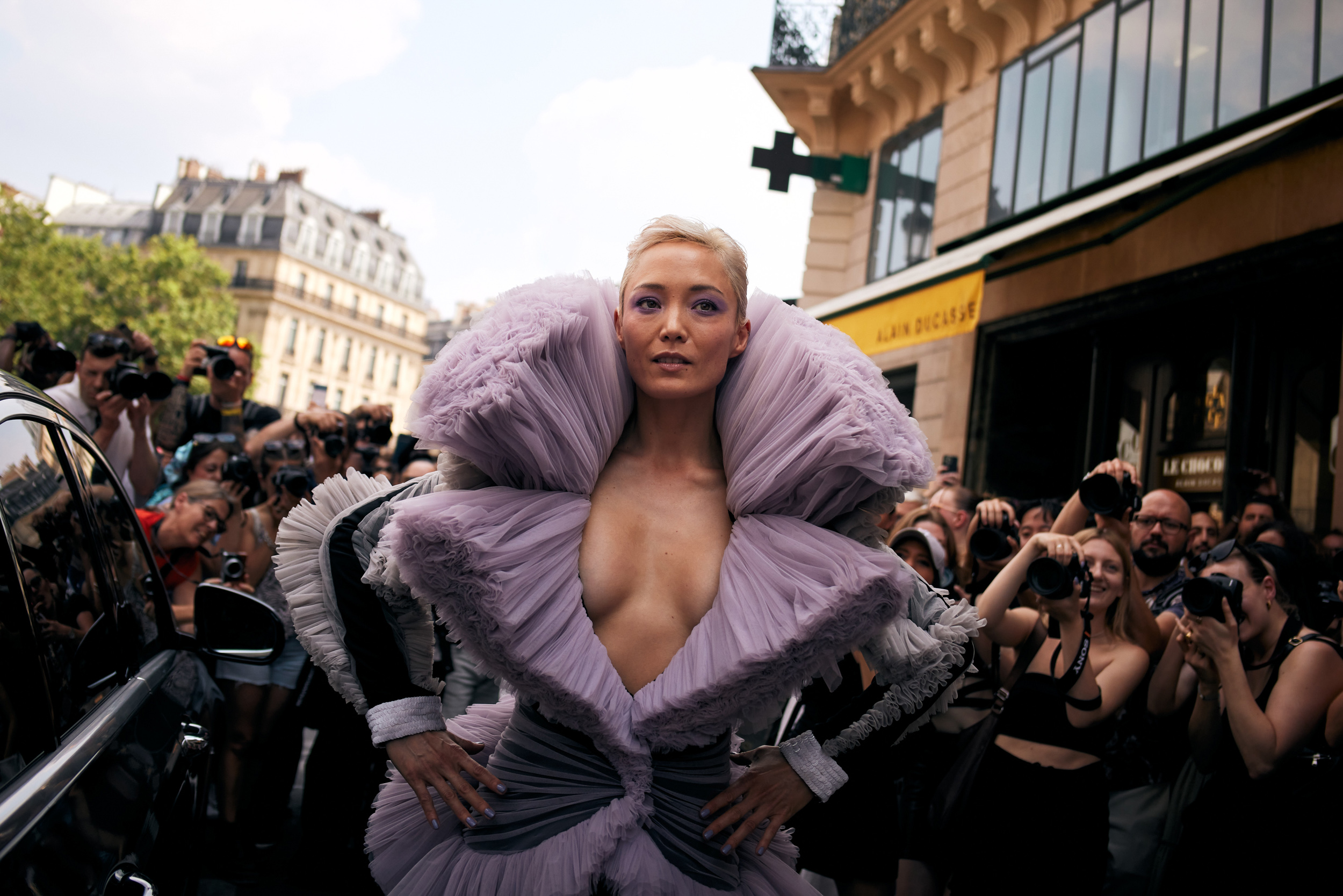 Paris Couture Street Style Fall 2024 Shows