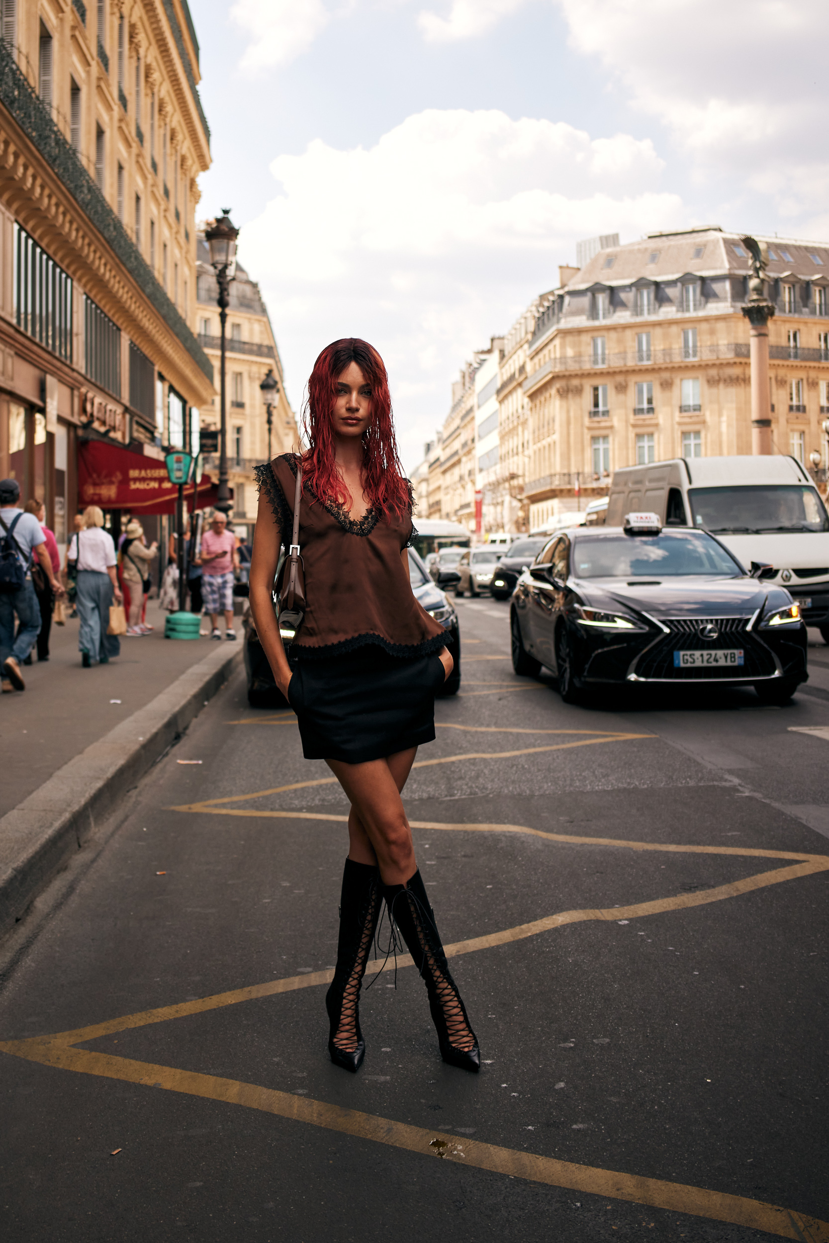 Paris Couture Street Style Fall 2024 Shows