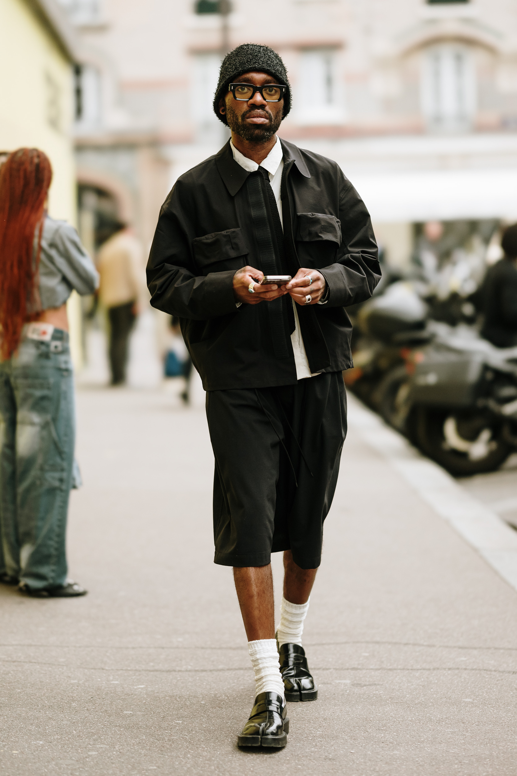 Paris Men's Street Style Spring 2025 Shows