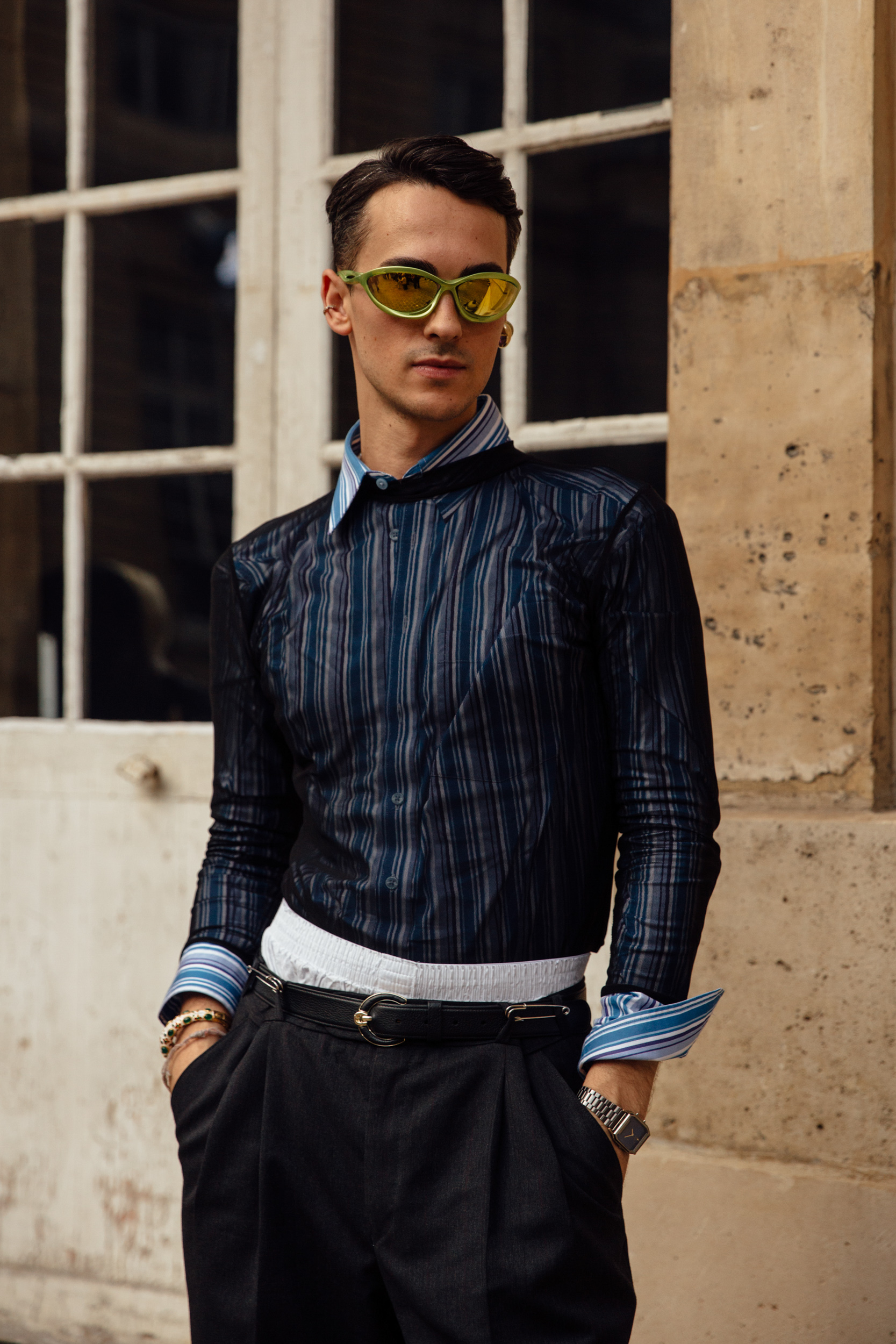 Paris Men's Street Style Spring 2025 Shows