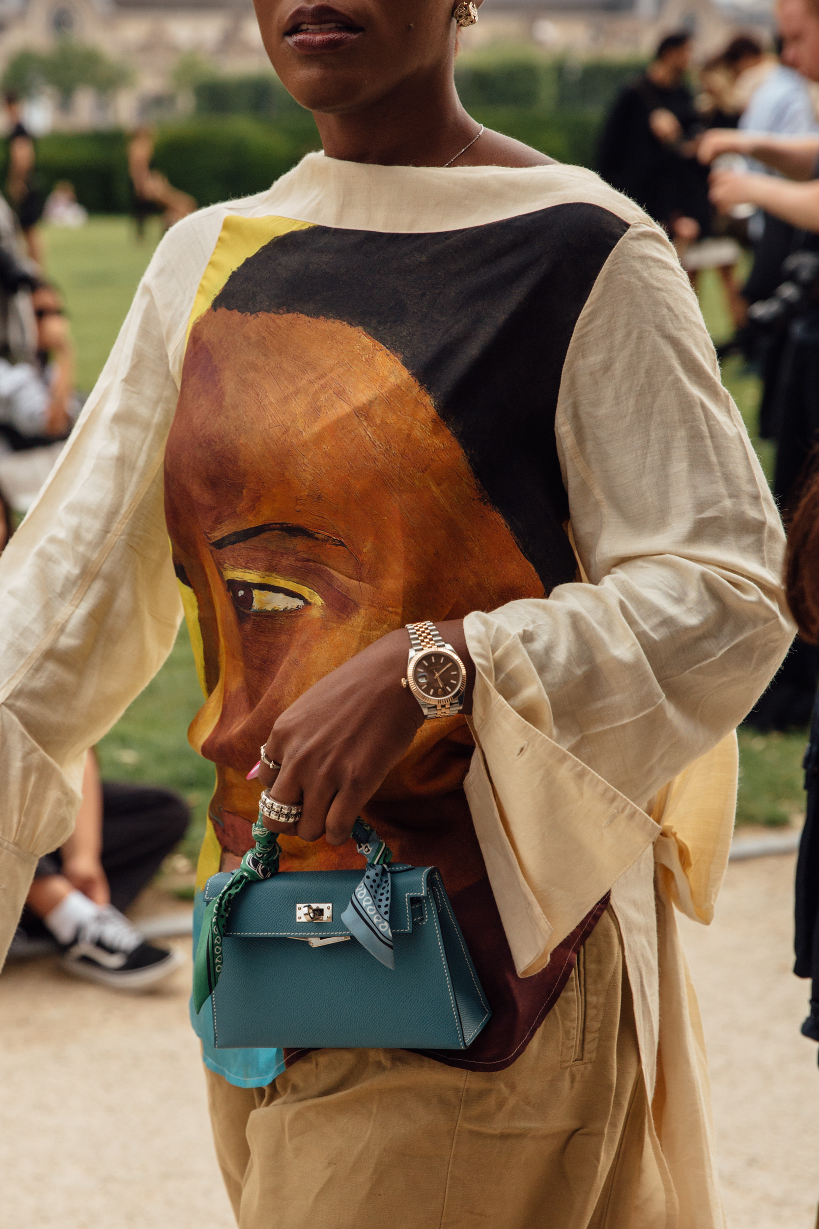 Paris Men's Street Style Spring 2025 Shows