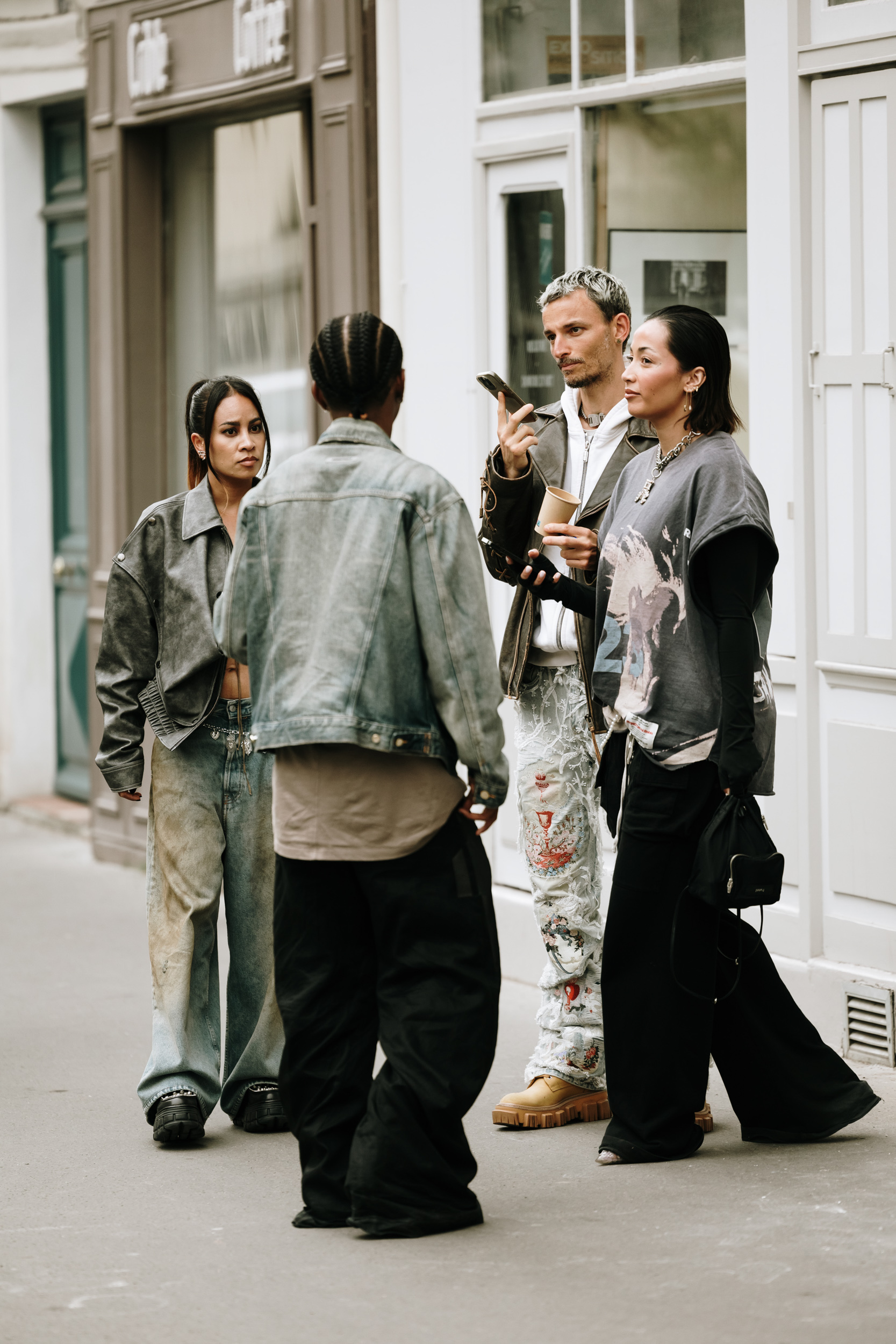 Paris Men's Street Style Spring 2025 Shows