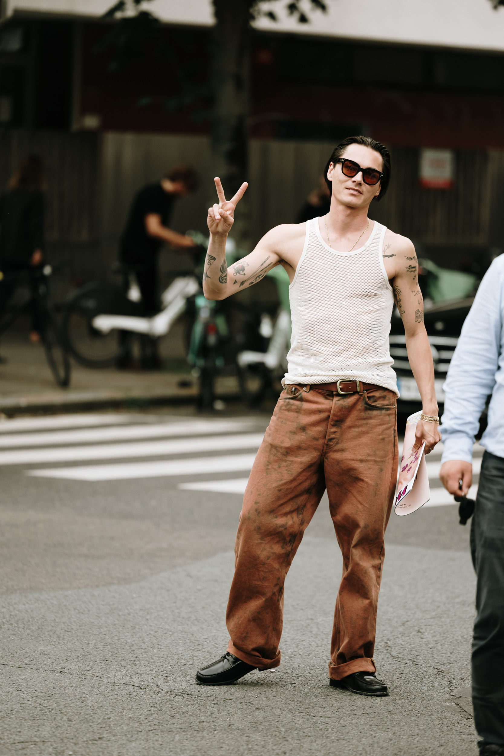 Paris Men's Street Style Spring 2025 Shows