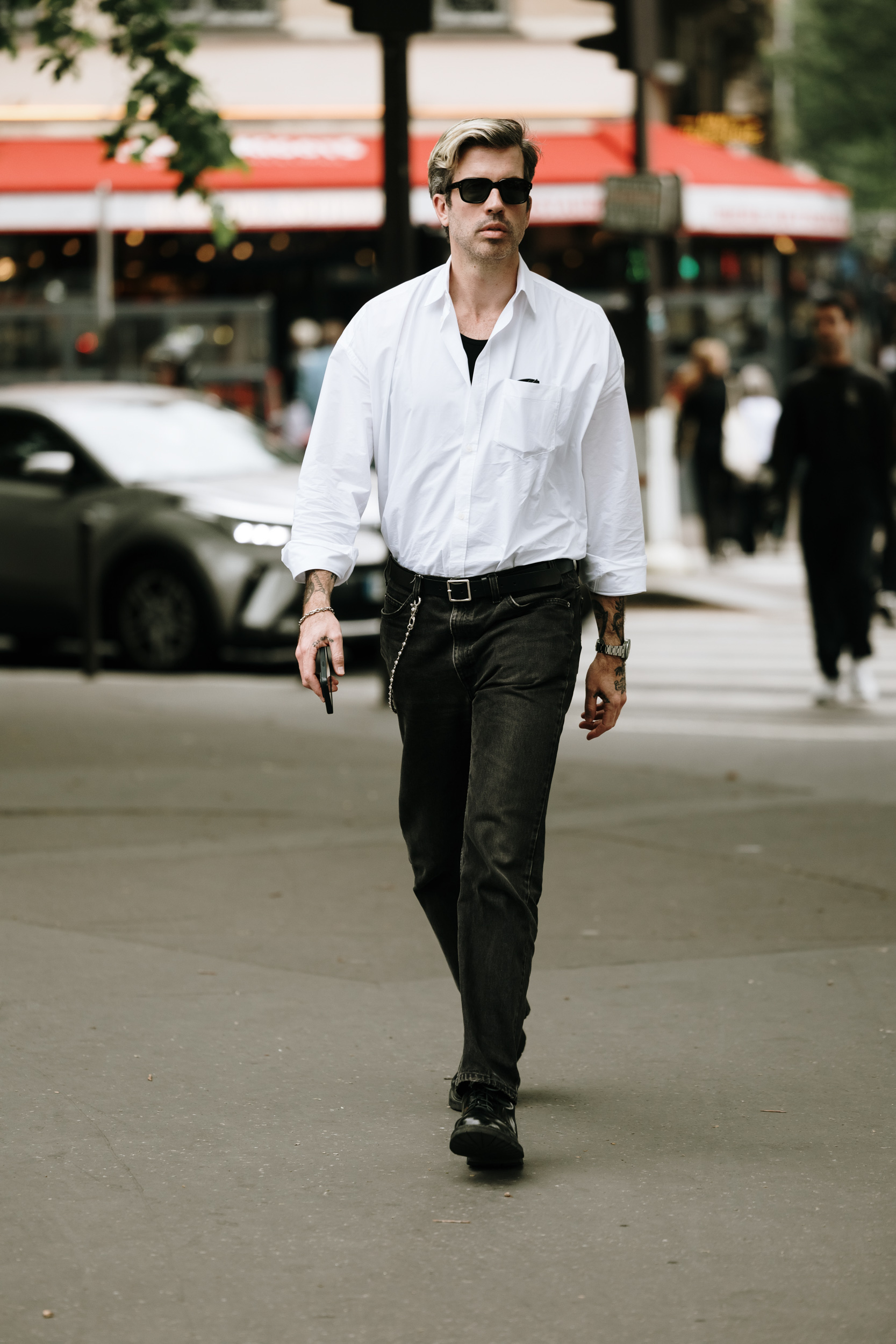 Paris Men's Street Style Spring 2025 Shows