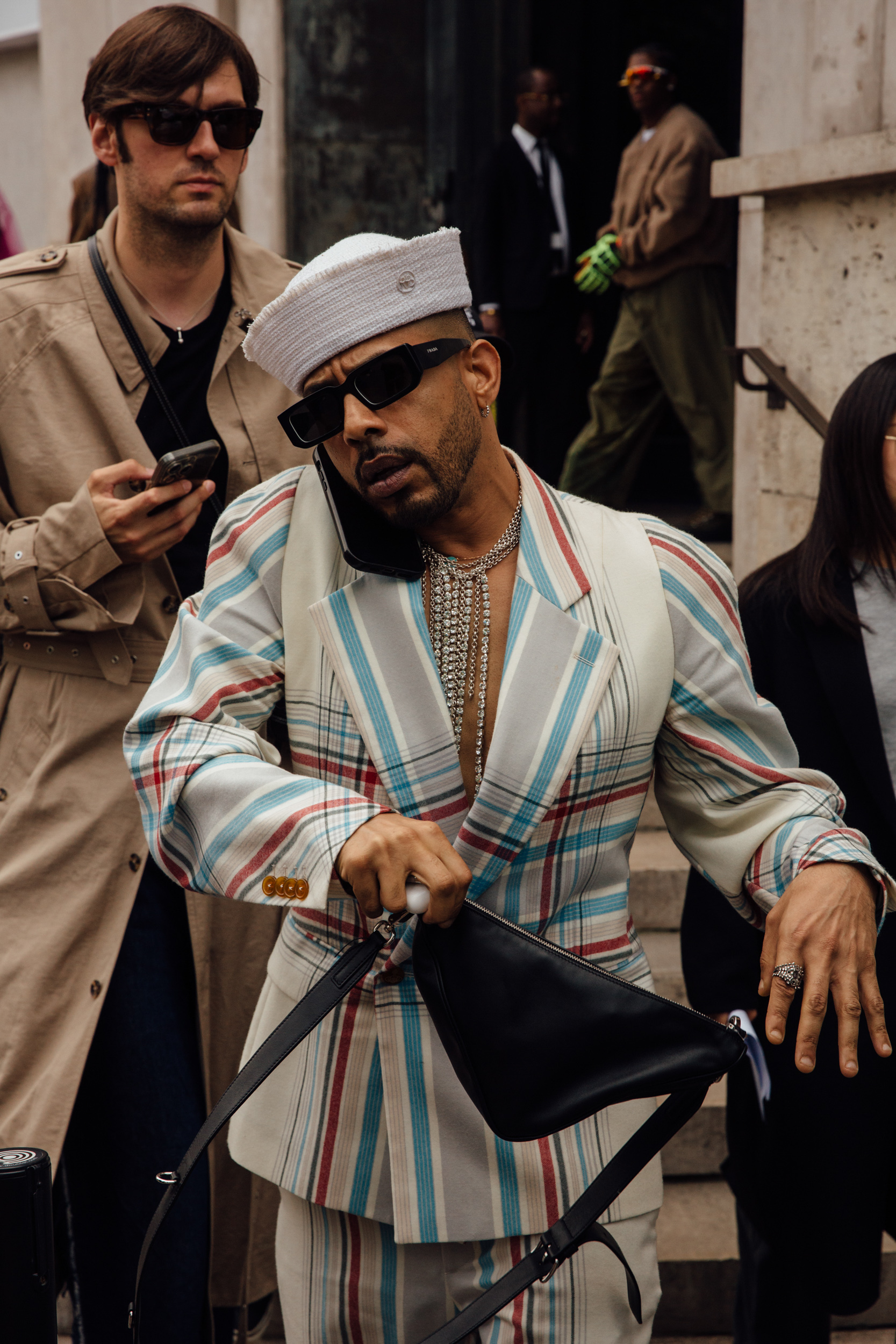 Paris Men's Street Style Spring 2025 Shows