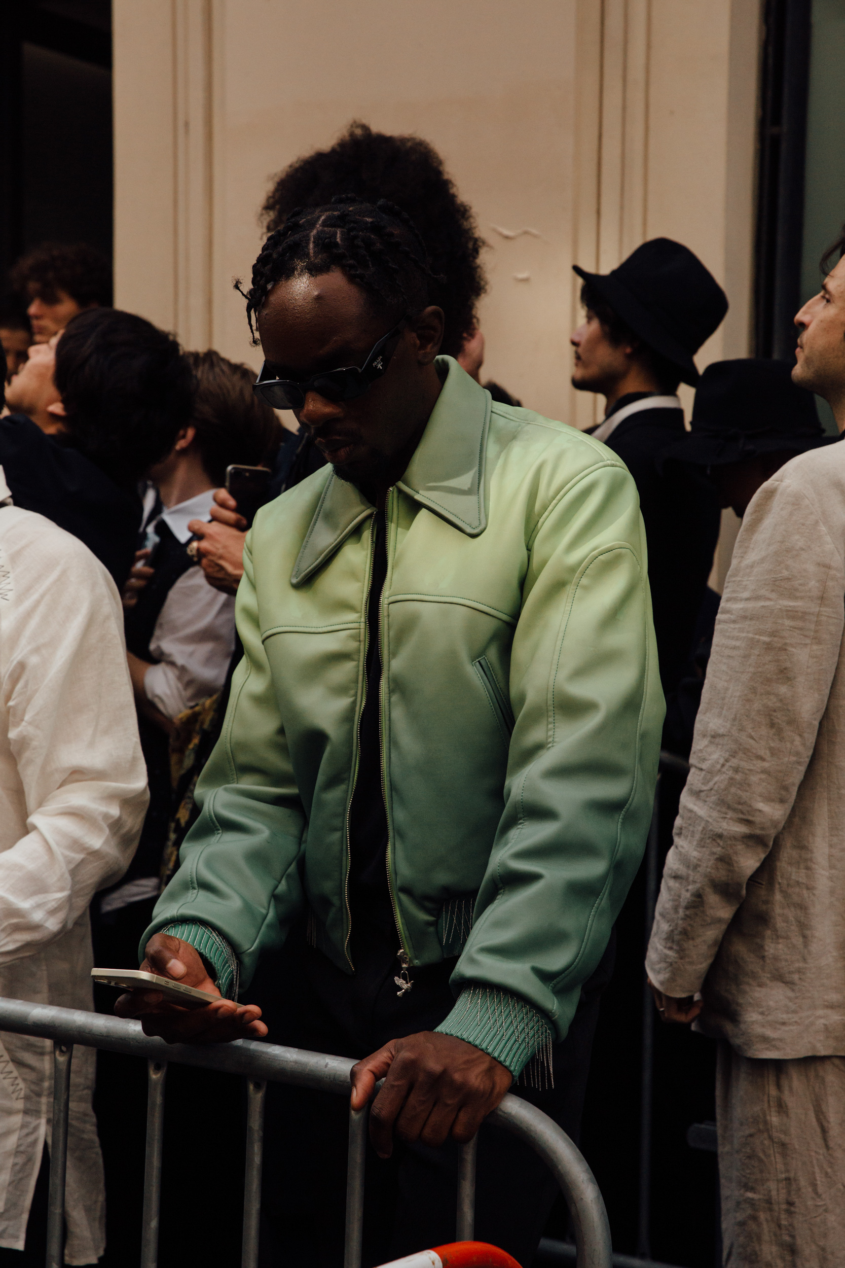 Paris Men's Street Style Spring 2025 Shows