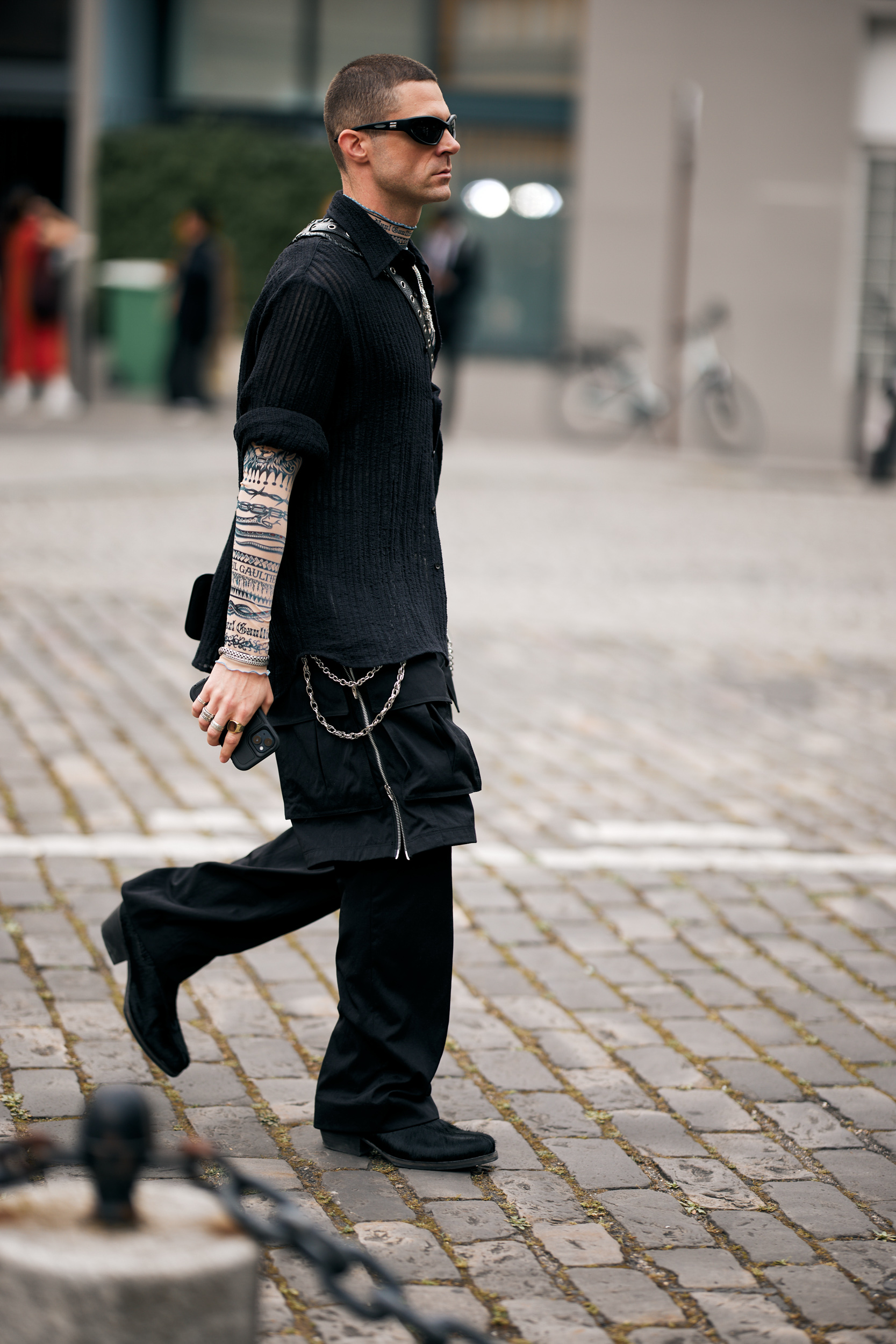 Paris Men's Street Style Spring 2025 Shows