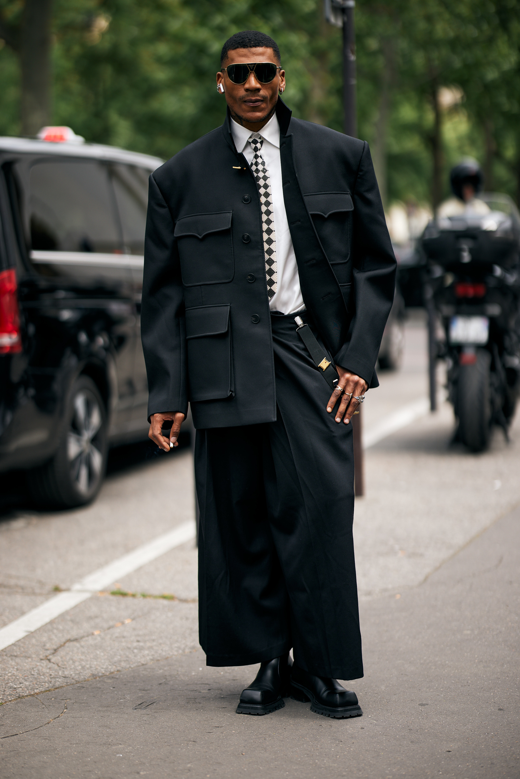 Paris Men's Street Style Spring 2025 Shows