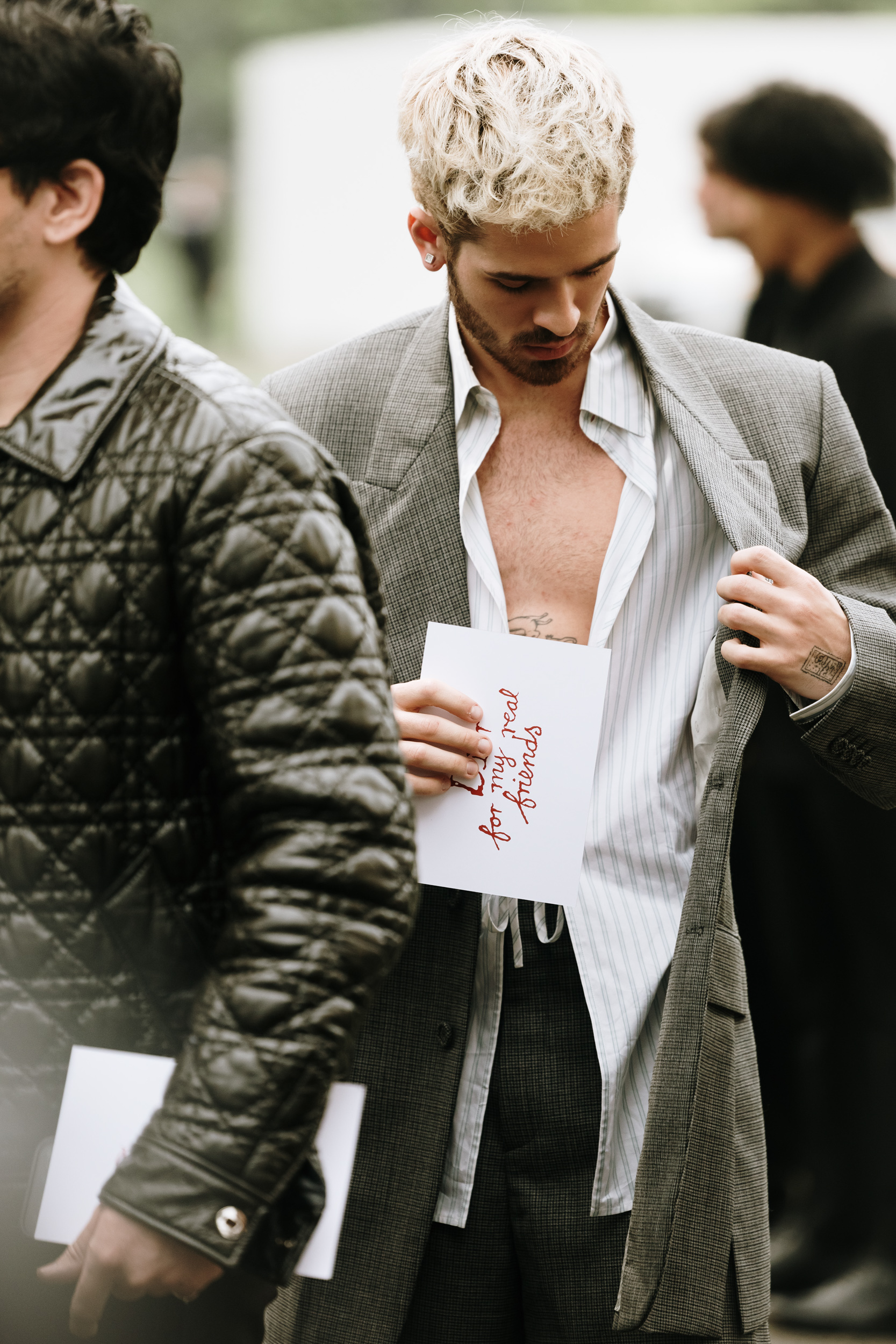 Paris Men's Street Style Spring 2025 Shows